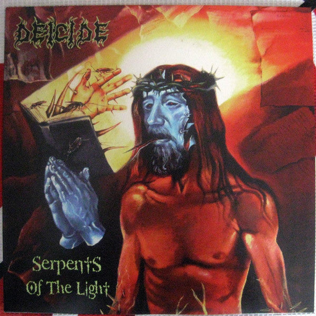 DEICIDE – SERPENTS OF THE LIGHT : DEATHLY BLUE – LP
