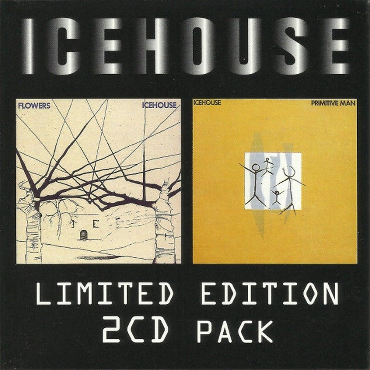 ICEHOUSE – FLOWERS & PRIMITIVE MAN – CD