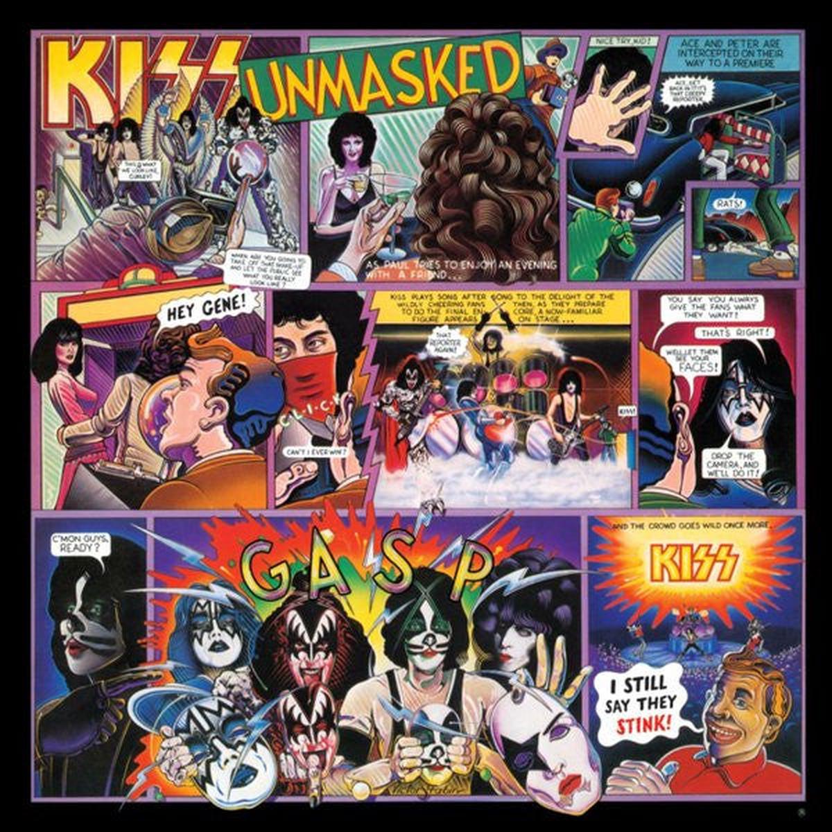 KISS – UNMASKED : 180-GRAM VINYL – LP