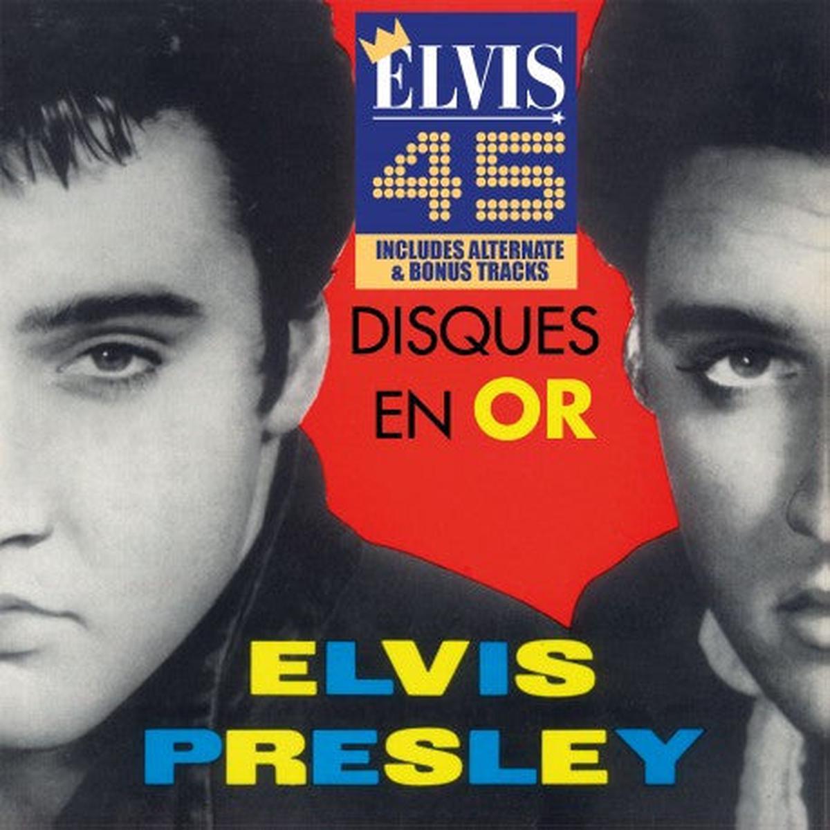 PRESLEY, ELVIS – LES DISQUES EN OR + 13 : 2CD FRENCH CARD – CD