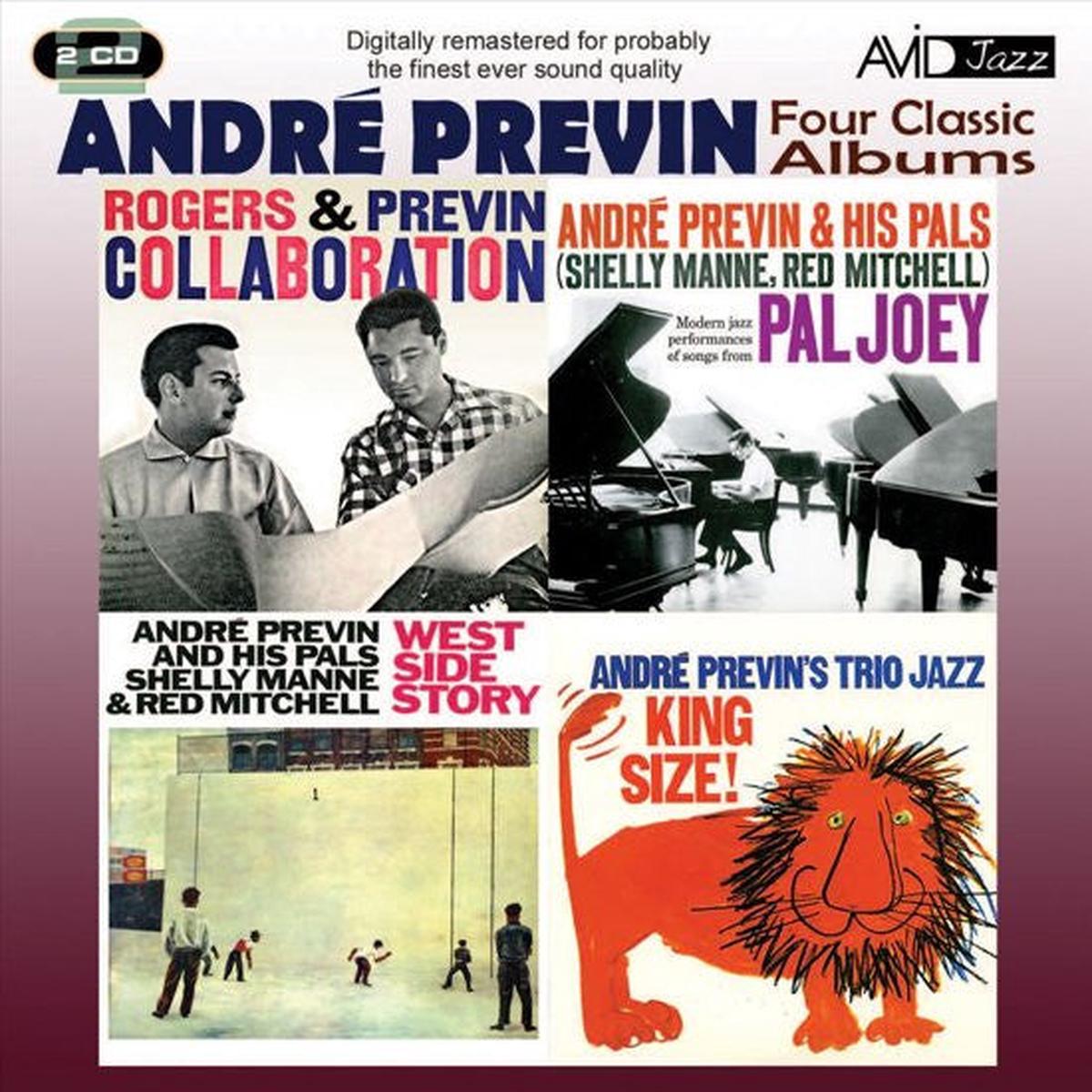 PREVIN, ANDRE – 4 CLASSIC ALBUMS : 2CD SET – CD