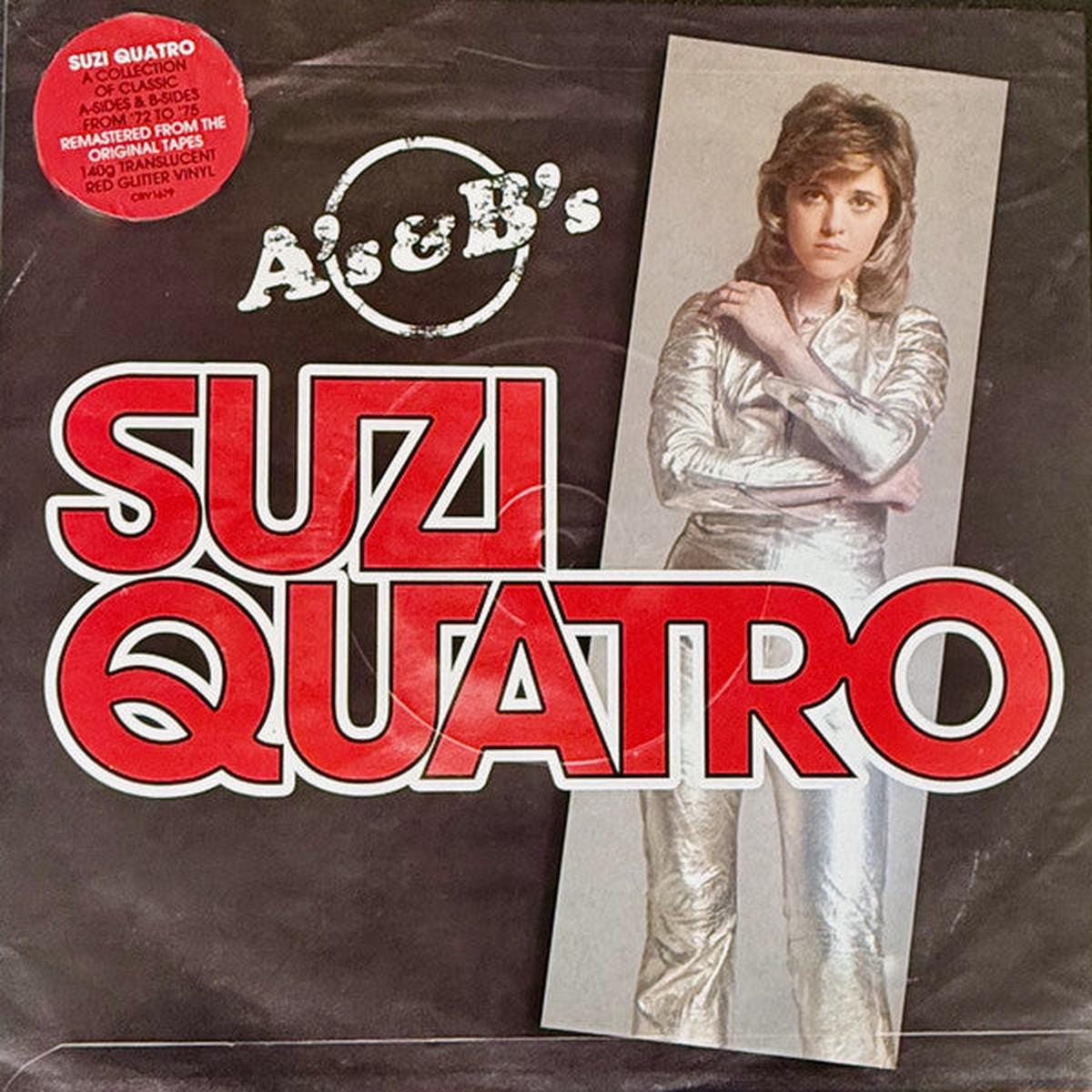 QUATRO, SUZI – A’S & B’S : RED GLITTER VNYL – LP