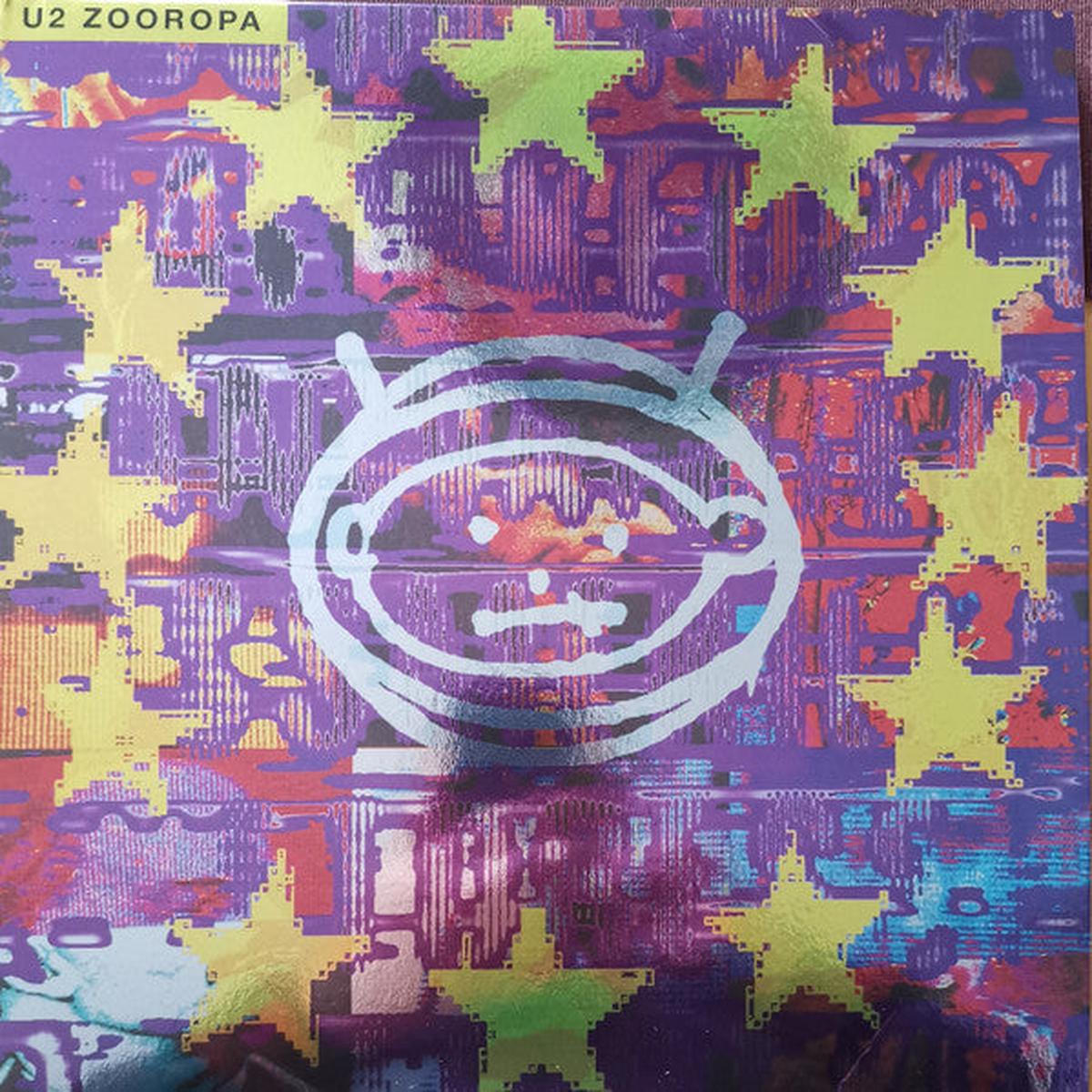 U2 – ZOOROPA + 2 : 2LP YELLOW TRANSPARENT – LP