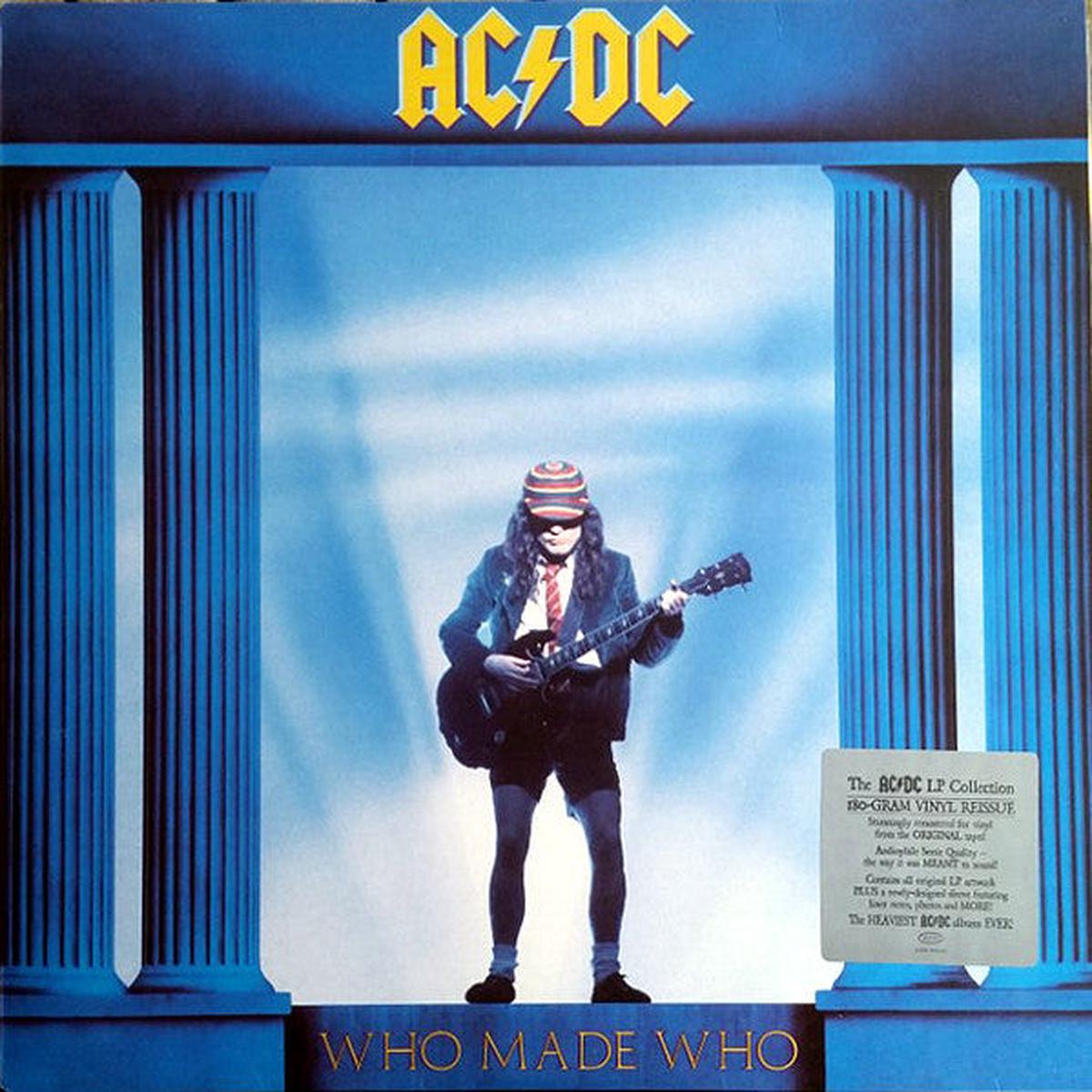 AC/DC – WHO MADE WHO : 180 GRAM VINYL – LP