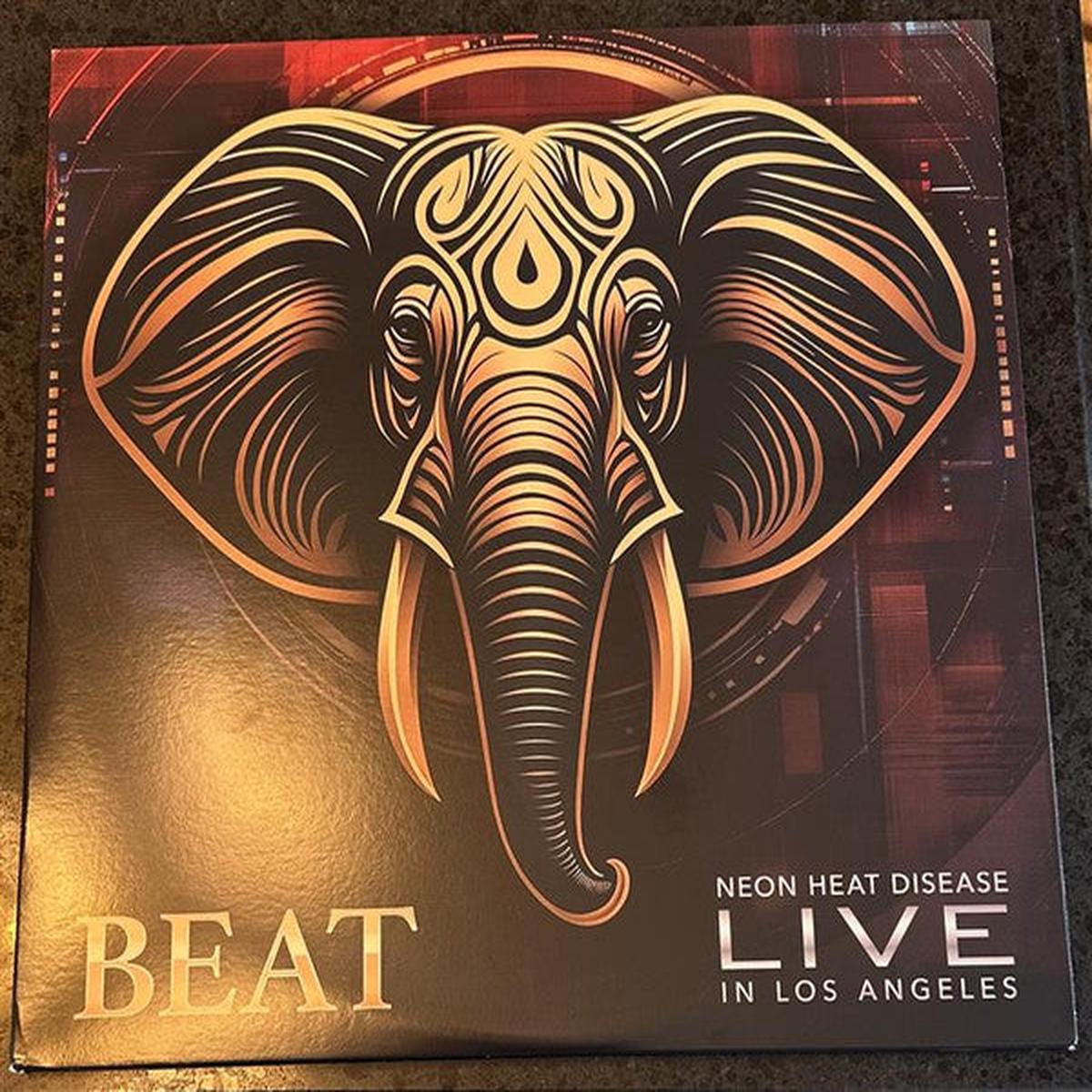 BEAT – LIVE : TRANSPARENT RUBY 3LP SET – LP