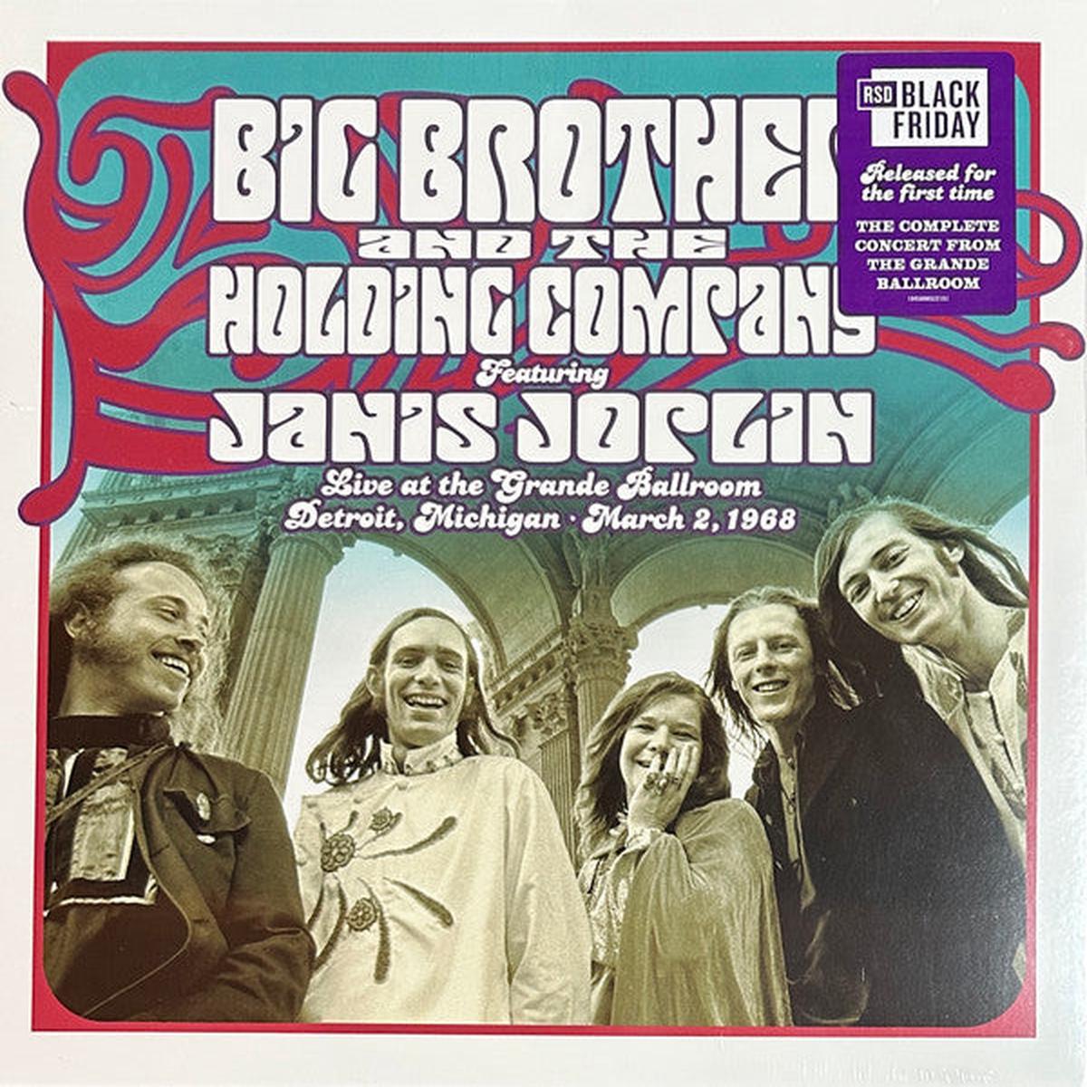 BIG BROTHER & THE HOLDING COMPANY – LIVE AT THE GRANDE BALLROOM DETROIT – LP
