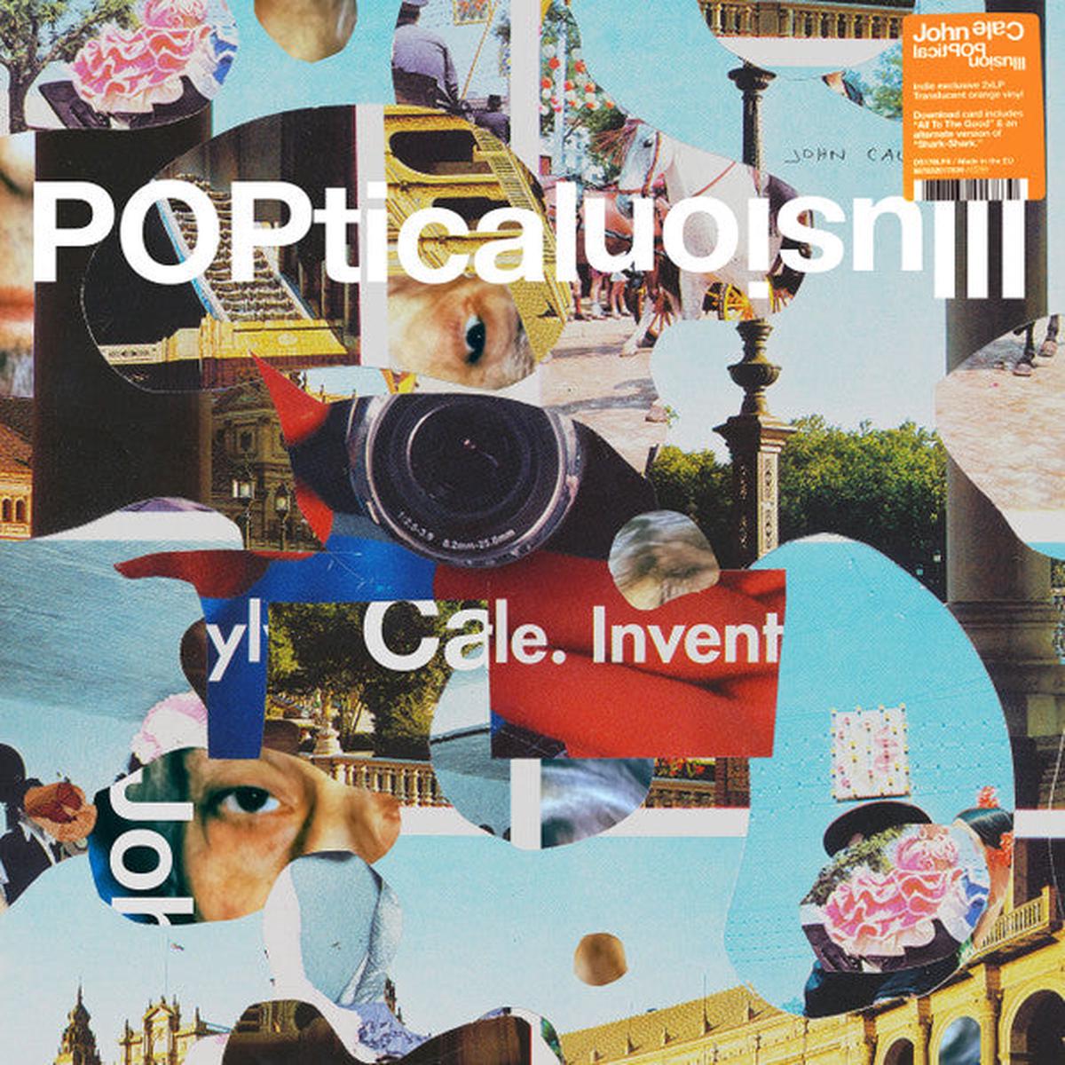 CALE, JOHN – POPTICAL ILLUSION : ORANGE VINYL (2LP) – LP