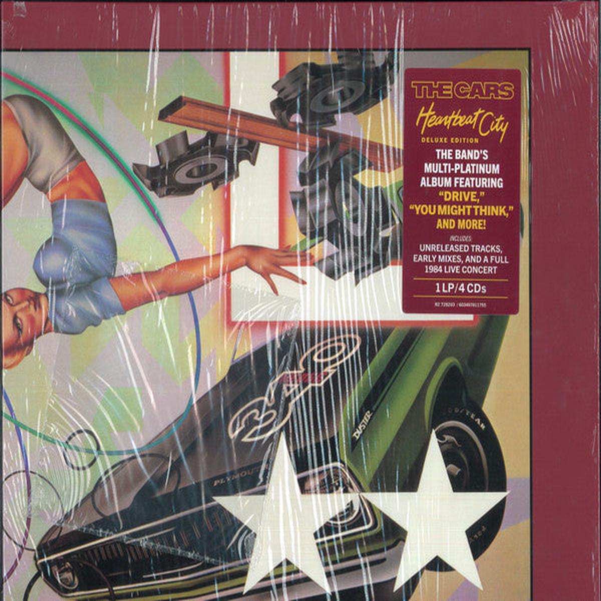 CARS – HEARTBEAT CITY : 4CD + LP DELUXE (2025) – LP