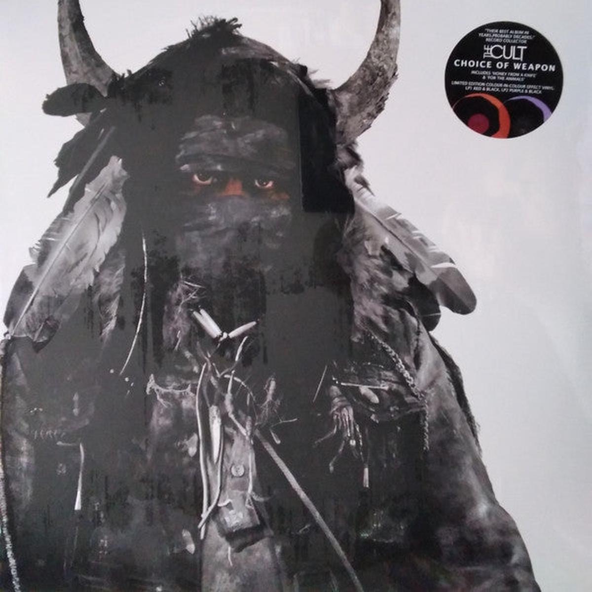 CULT – CHOICE OF WEAPON: RED/PURPLE/BLACK VINYL – LP
