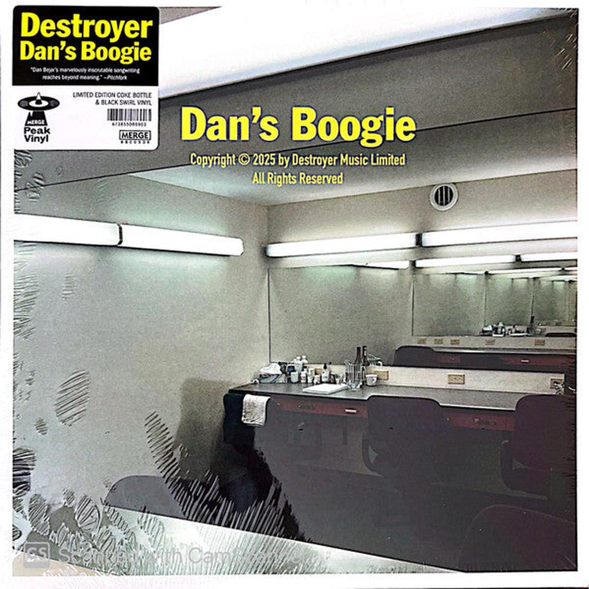 DESTROYER – DAN’S BOOGIE : BLACK/CLEAR SWIRL VINYL – LP