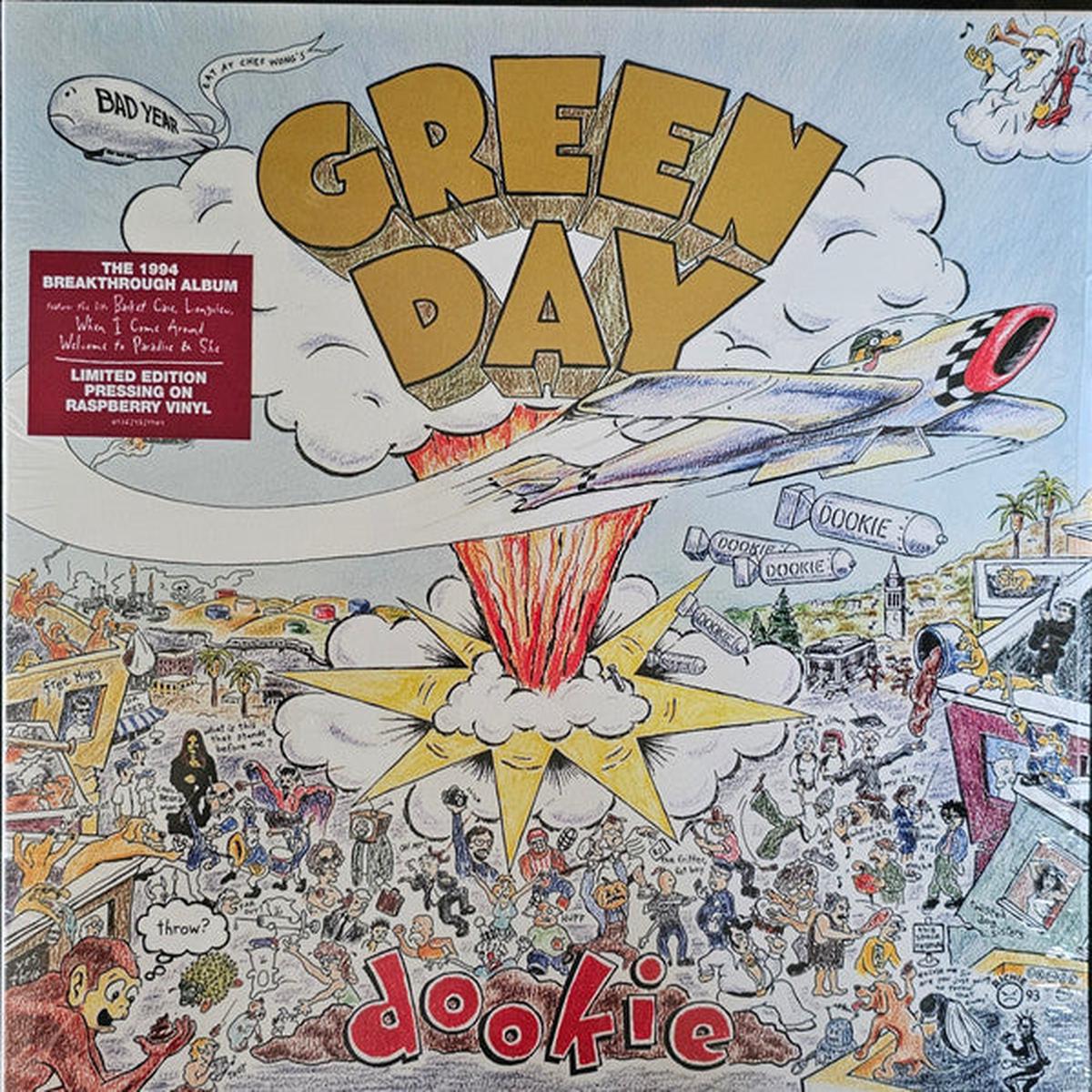 GREEN DAY – DOOKIE : RASPBERRY VINYL (2025 REISSUE) – LP