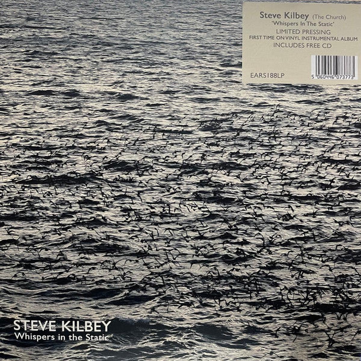 KILBEY, STEVE – WHISPERS IN THE STATIC : GREY VINYL + CD – LP