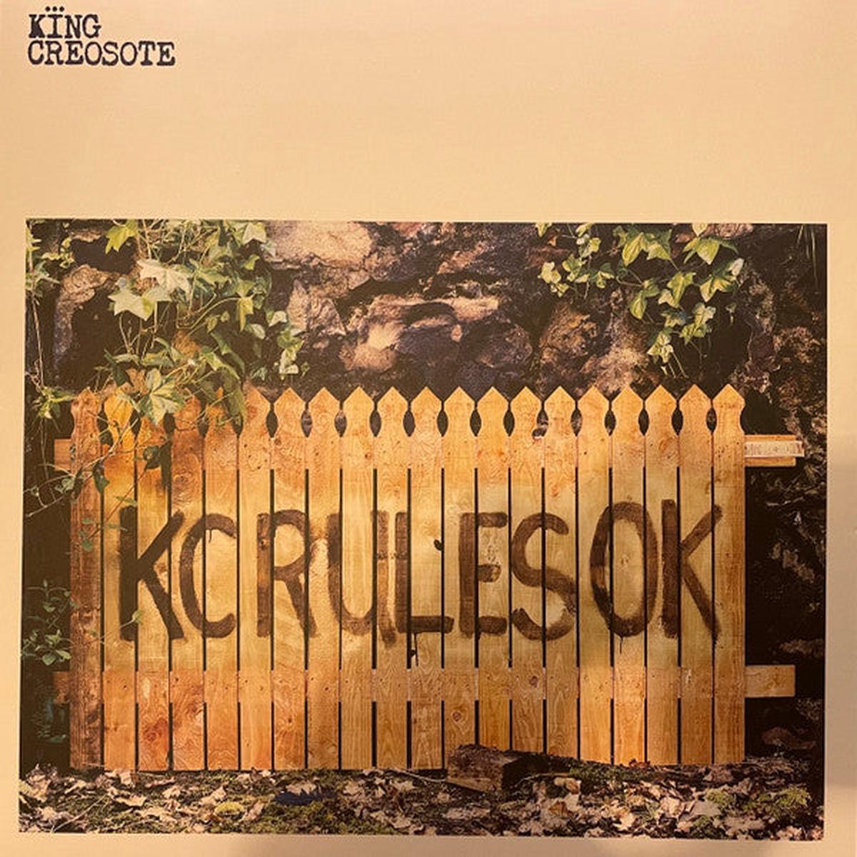 KING CREOSOTE – KC RULES OK : WHITE VINYL – LP