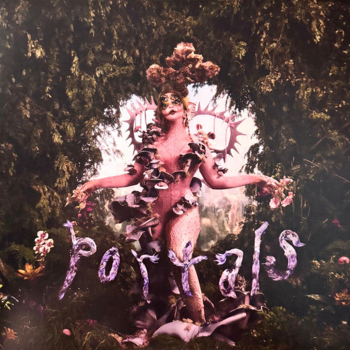 MARTINEZ, MELANIE – PORTALS : AUST.TOUR PINK/BLACK SWIRL – LP