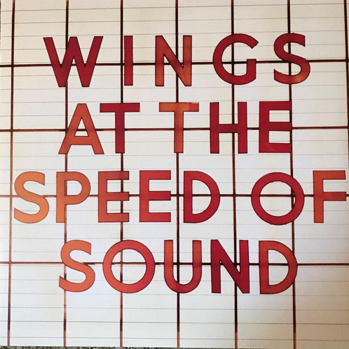 MCCARTNEY, PAUL & WINGS – AT THE SPEED OF SOUND : ORANGE VINYL – LP