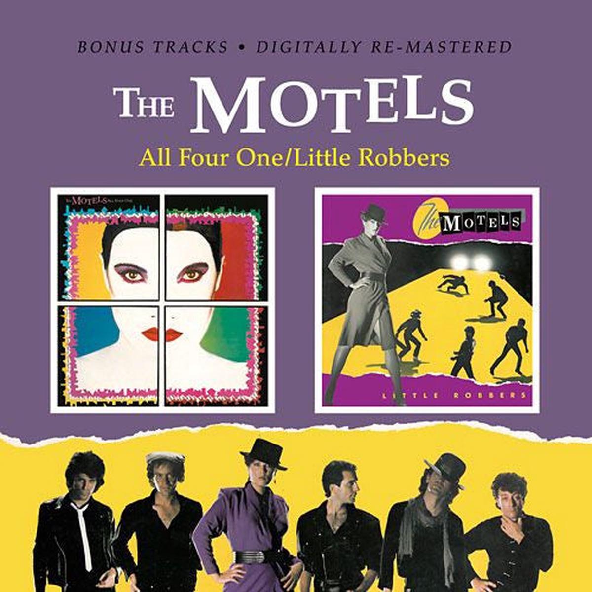 MOTELS – ALL FOUR ONE / LITTLE ROBBERS + 5 : 2CD – CD