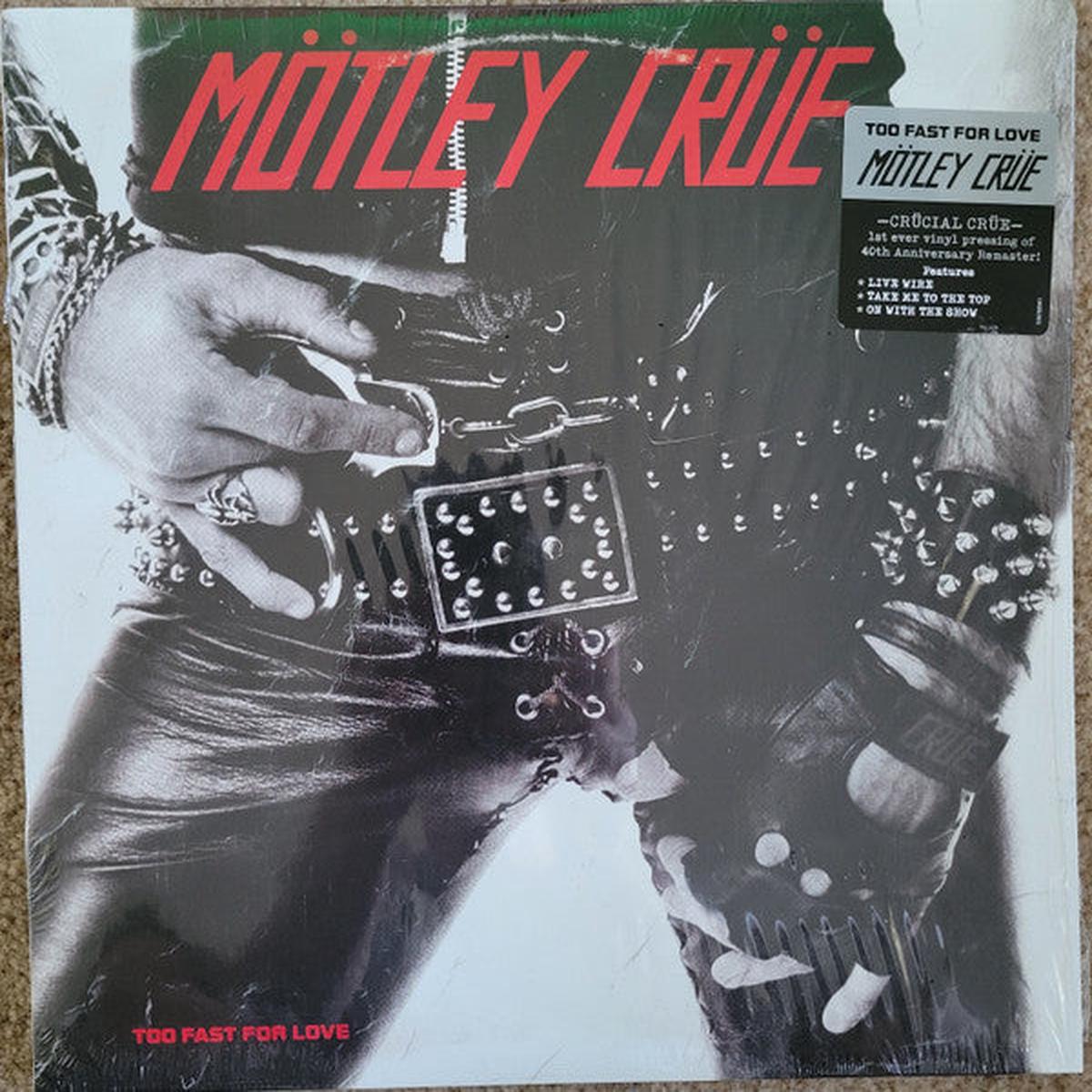 MOTLEY CRUE – TOO FAST TO LOVE : 2021 REMASTER – LP