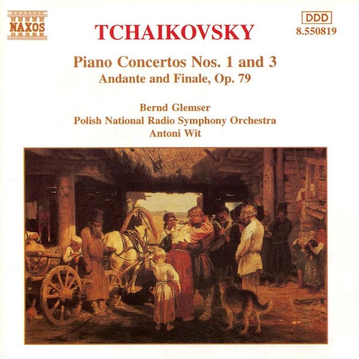 TCHAIKOVSKY – PIANO CONCERTOS 1 & 3 – CD