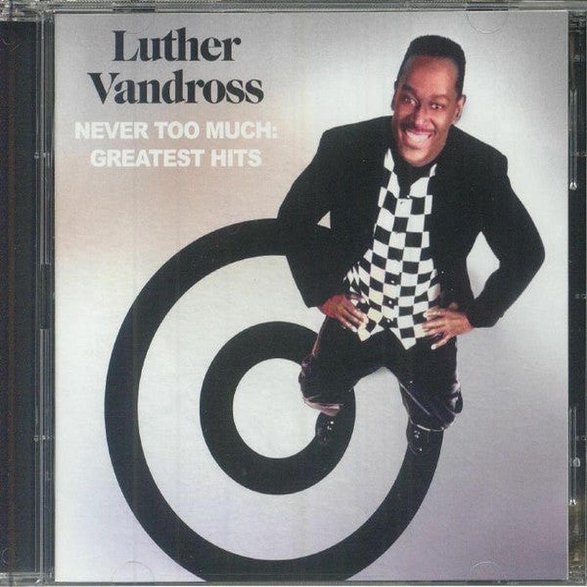 VANDROSS, LUTHER – NEVER TOO MUCH : GREATEST HITS (2CD SET) – CD