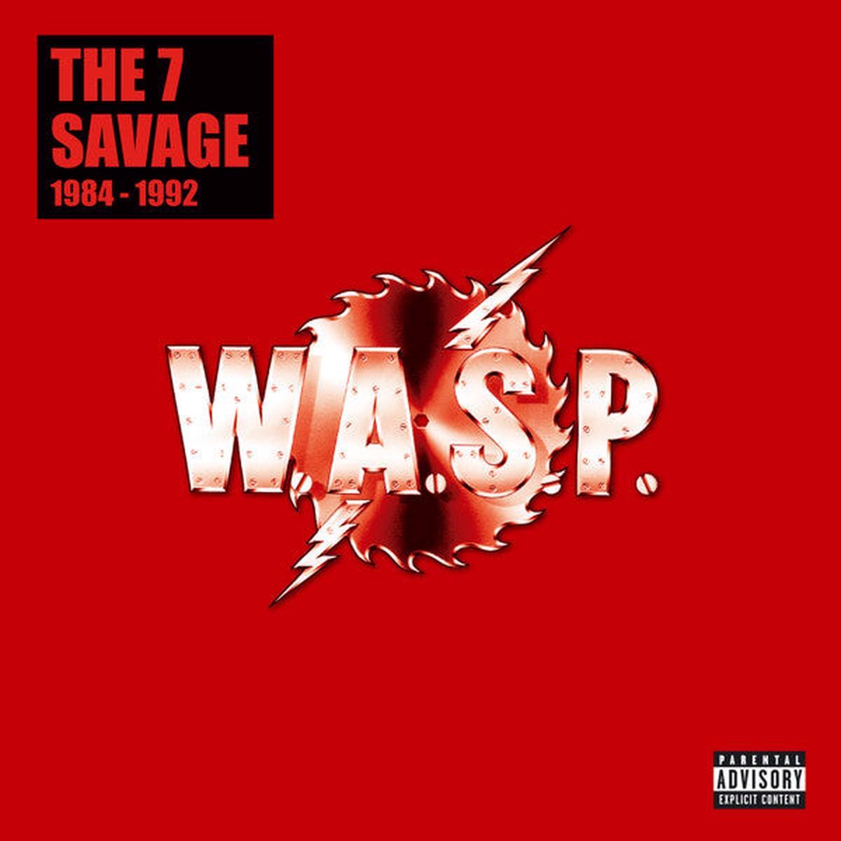 W.A.S.P. (WASP) – 7 SAVAGE : 7CD BOX W/BOOK – CD