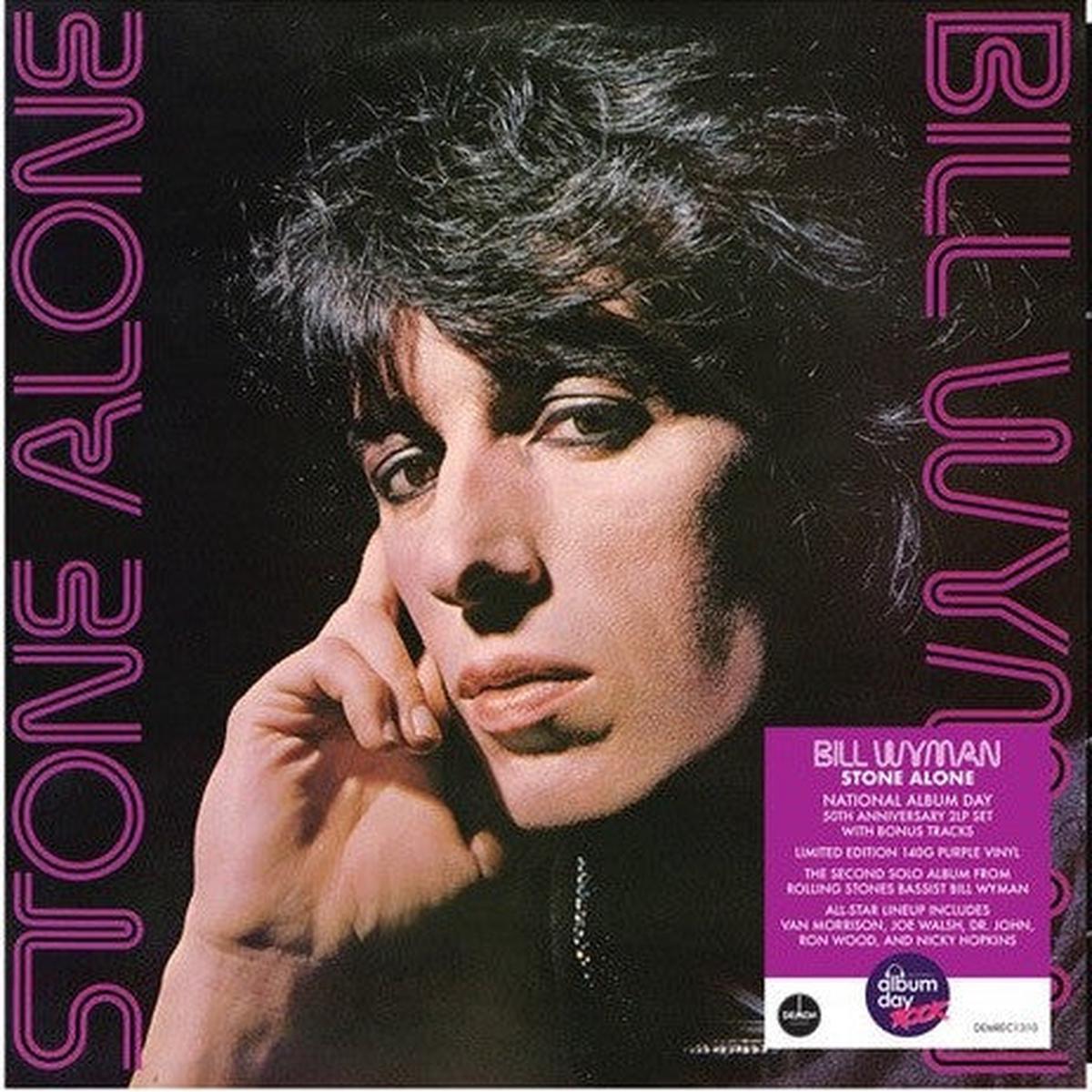 WYMAN, BILL – STONE ALONE : 6 BONUS (PURPLE 2LP SET) – LP
