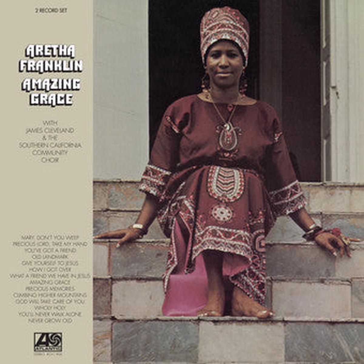 FRANKLIN, ARETHA – AMAZING GRACE : 2LP WHITE VINYL – LP