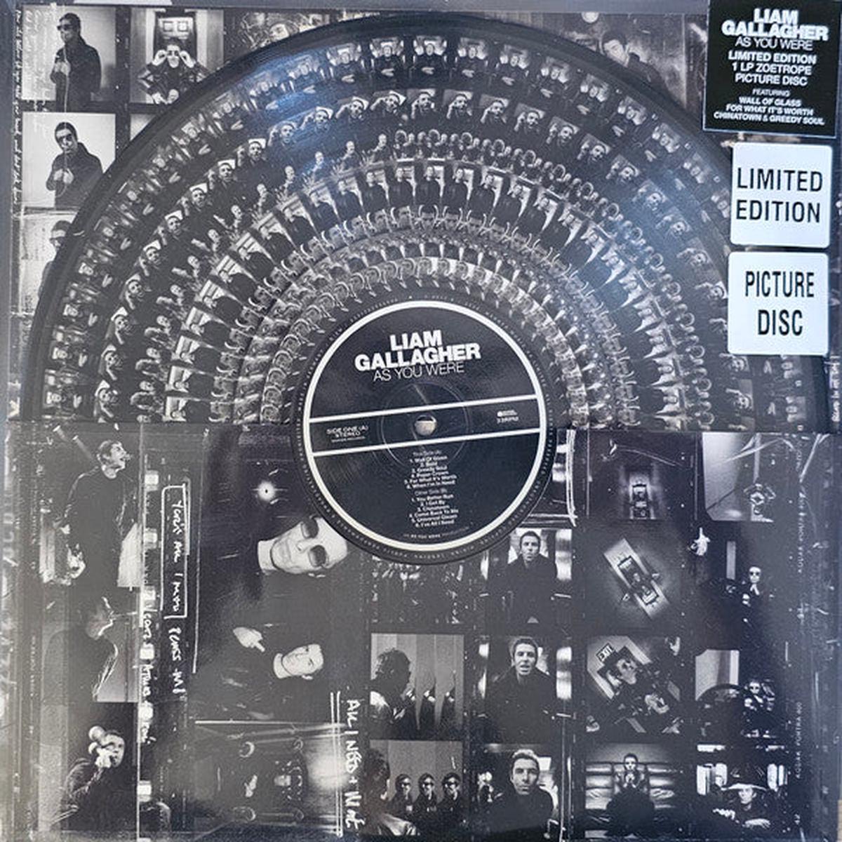 GALLAGHER, LIAM – AS YOU WERE : ZOETROPE PICTURE DISC – LP