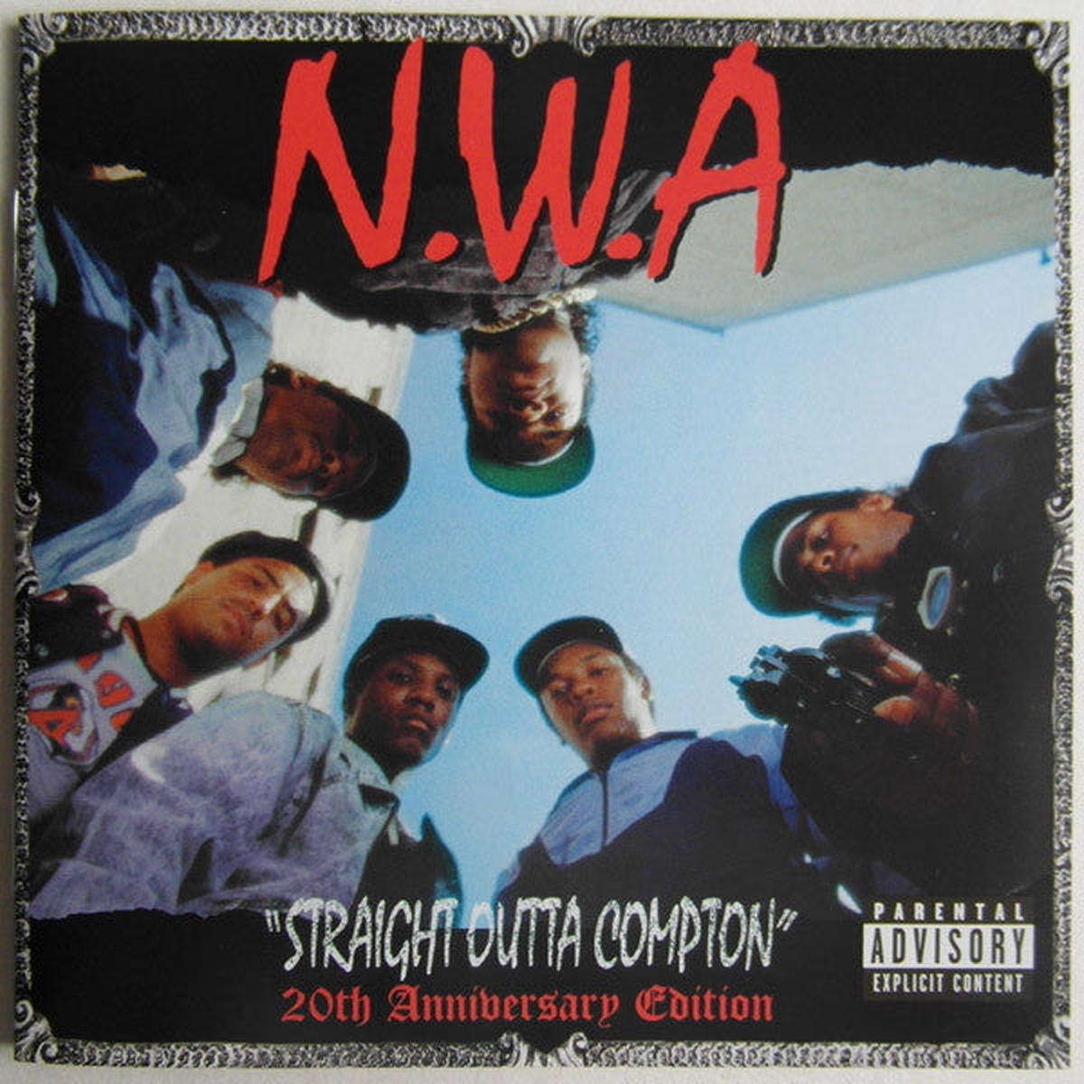N.W.A. – STRAIGHT OUTTA COMPTON + 5 BONUS TRACKS – CD
