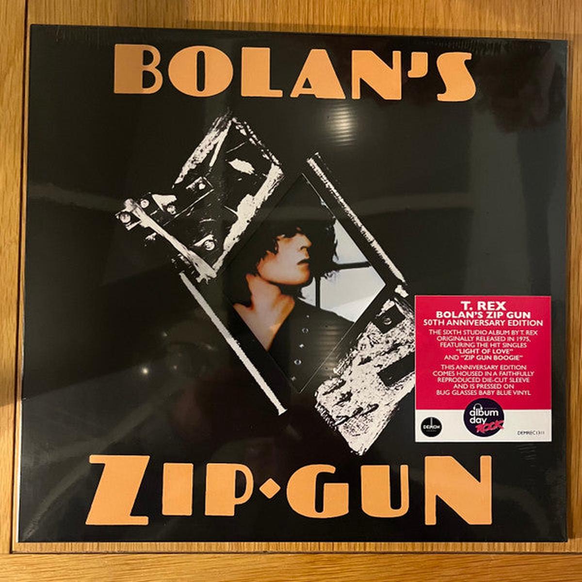 T-REX – BOLAN’S ZIP GUN : BUG GLASSES BABY BLUE – LP