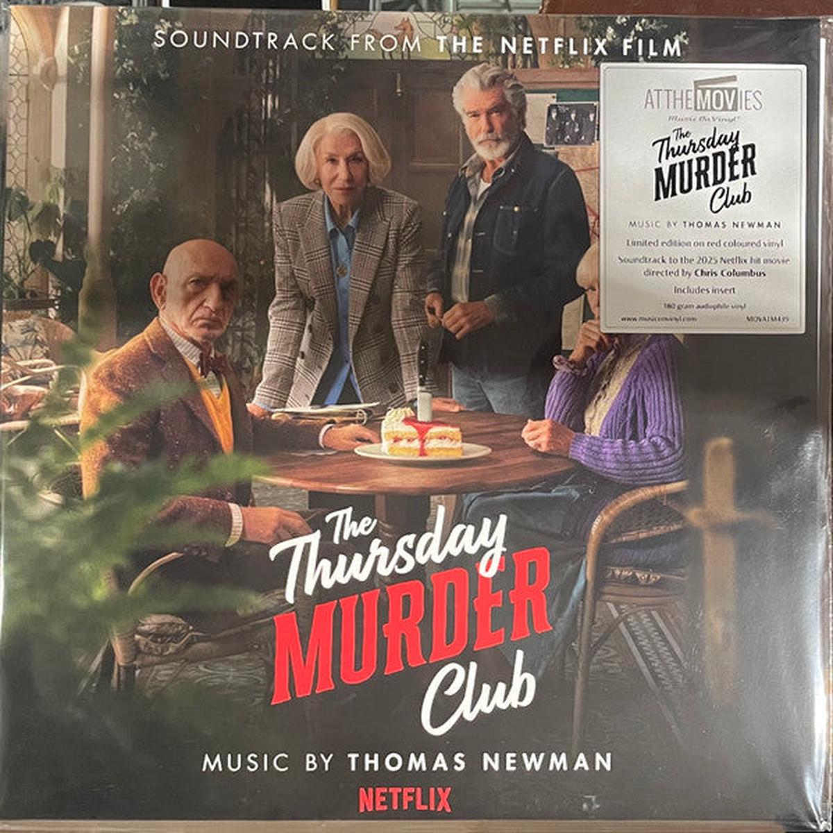 THURSDAY MURDER CLUB – SOUNDTRACK : RED 180-GRAM VINYL – LP