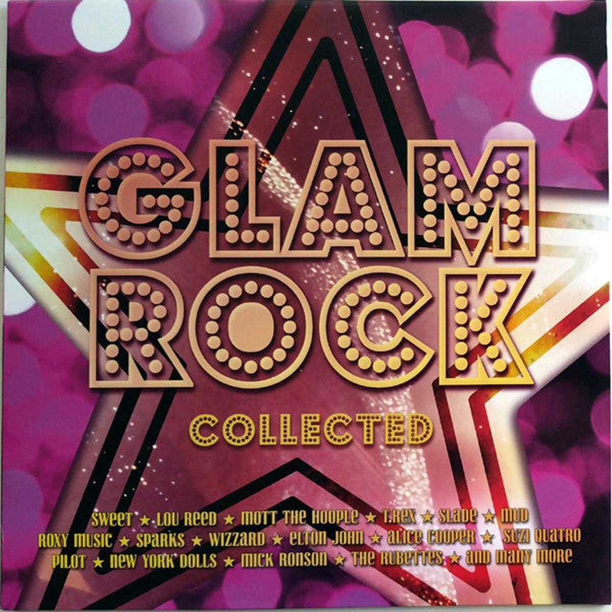 VARIOUS – GLAM ROCK COLLECTED : SILVER 2LP SET – LP