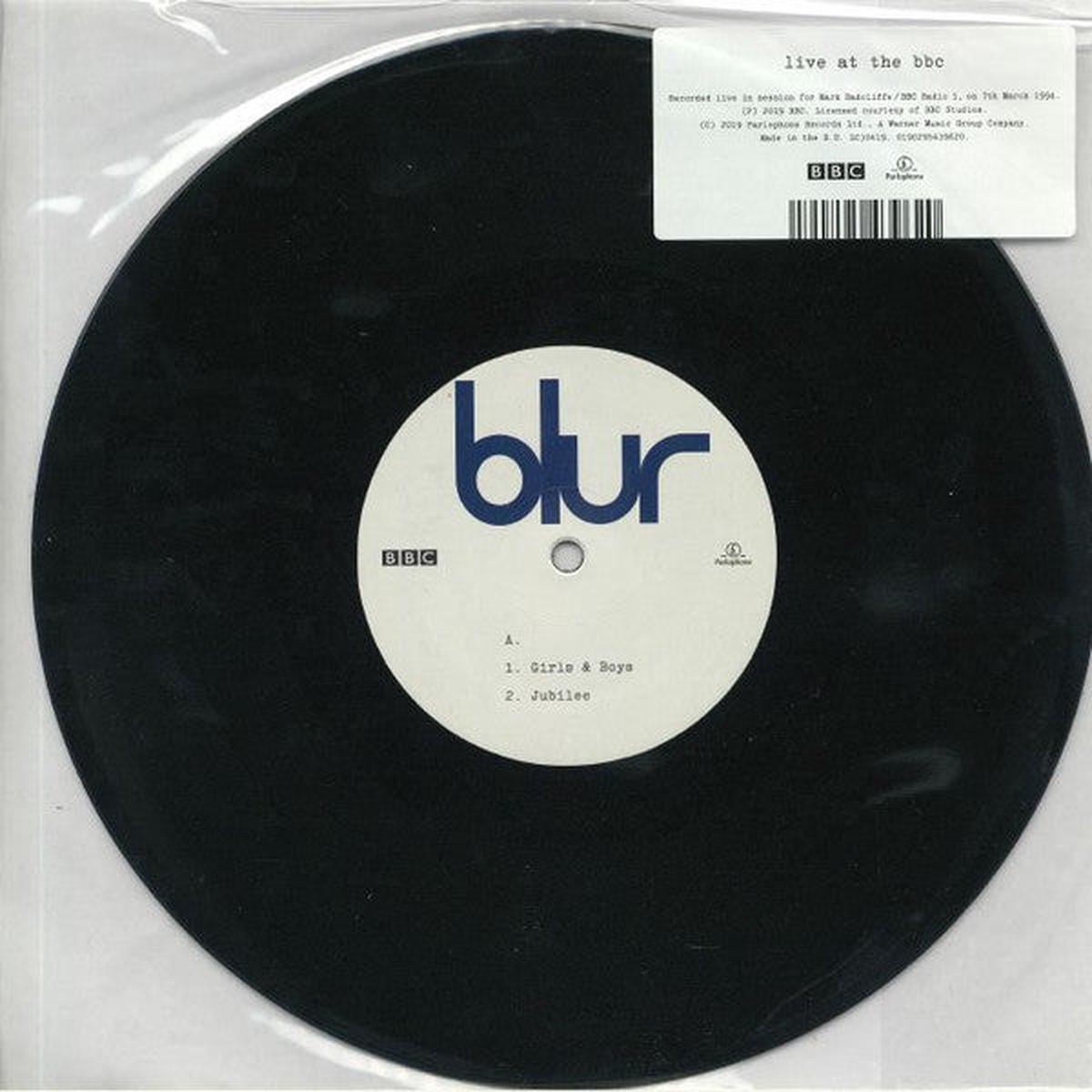 BLUR – LIVE AT THE BBC : 10″ SINGLE – LP