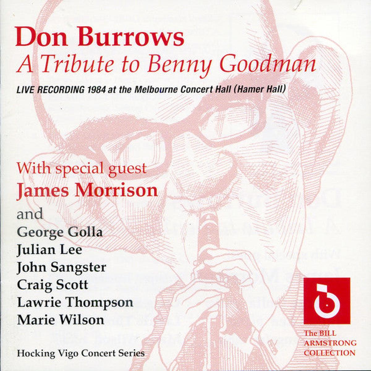 BURROWS, DON – TRIBUTE TO BENNY GOODMAN (2CD) – CD