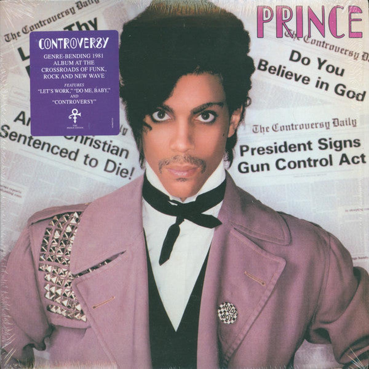 PRINCE – CONTROVERSY : REMASTER W/POSTER – LP