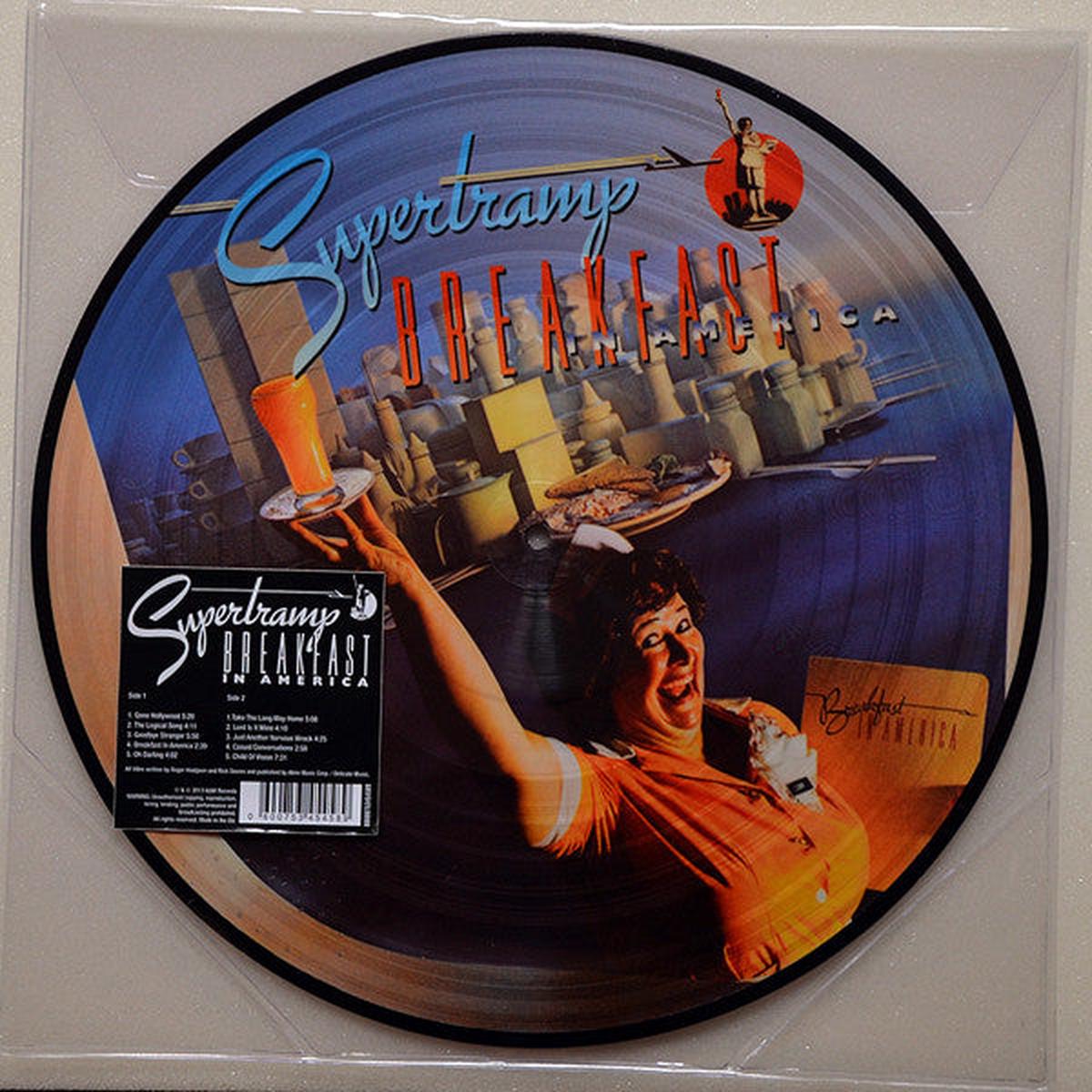 SUPERTRAMP – BREAKFAST IN AMERICA : PICTURE DISC – LP