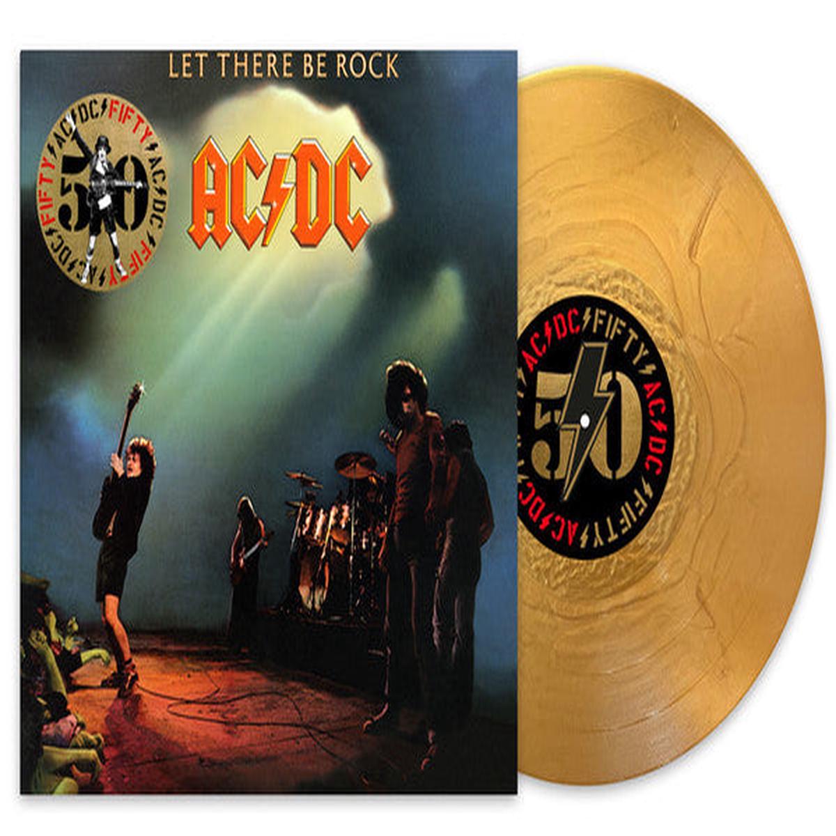 AC/DC – LET THERE BE ROCK : GOLD VINYL – LP