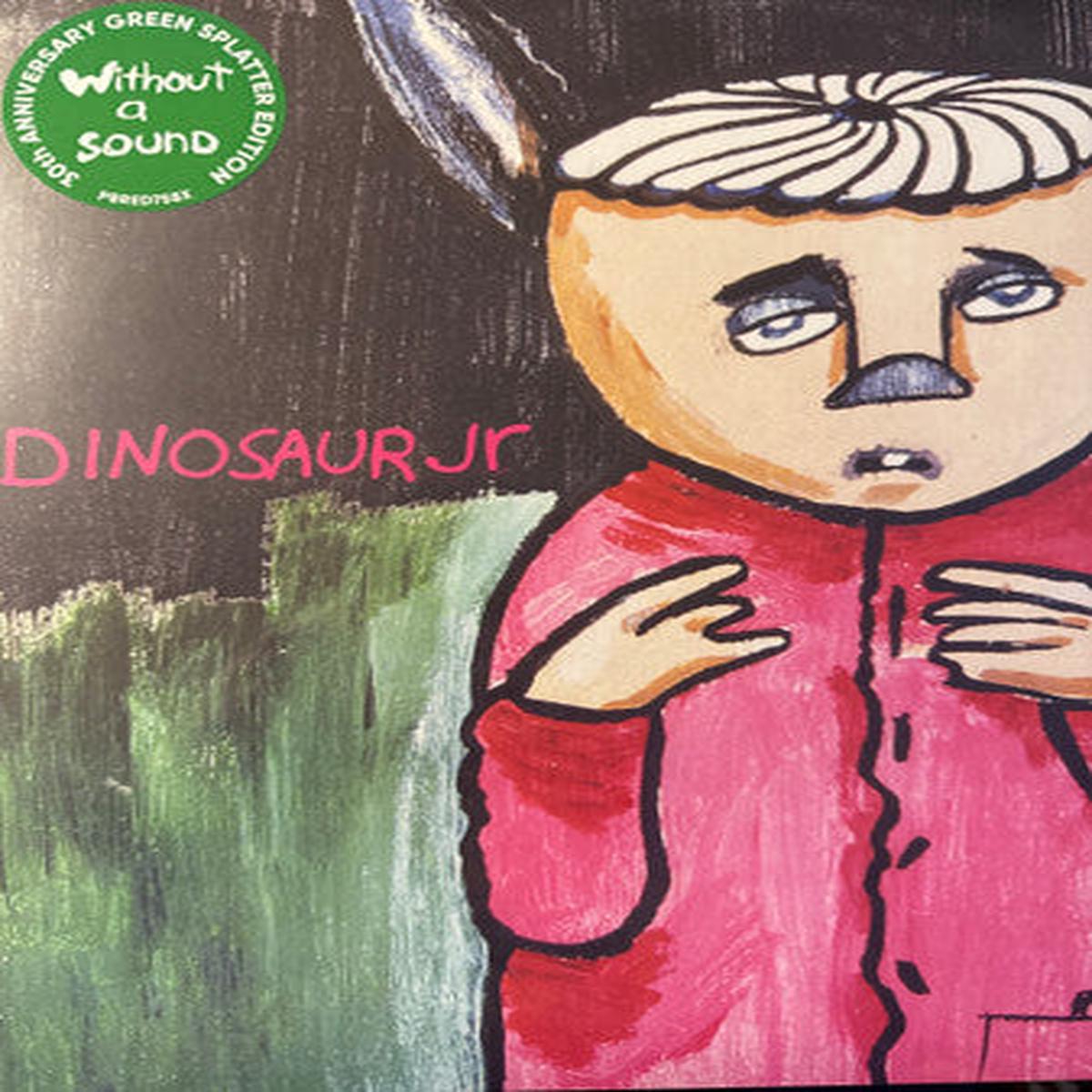 DINOSAUR JR – WITHOUT A SOUND:  GREEN SPLATTER VINYL – LP