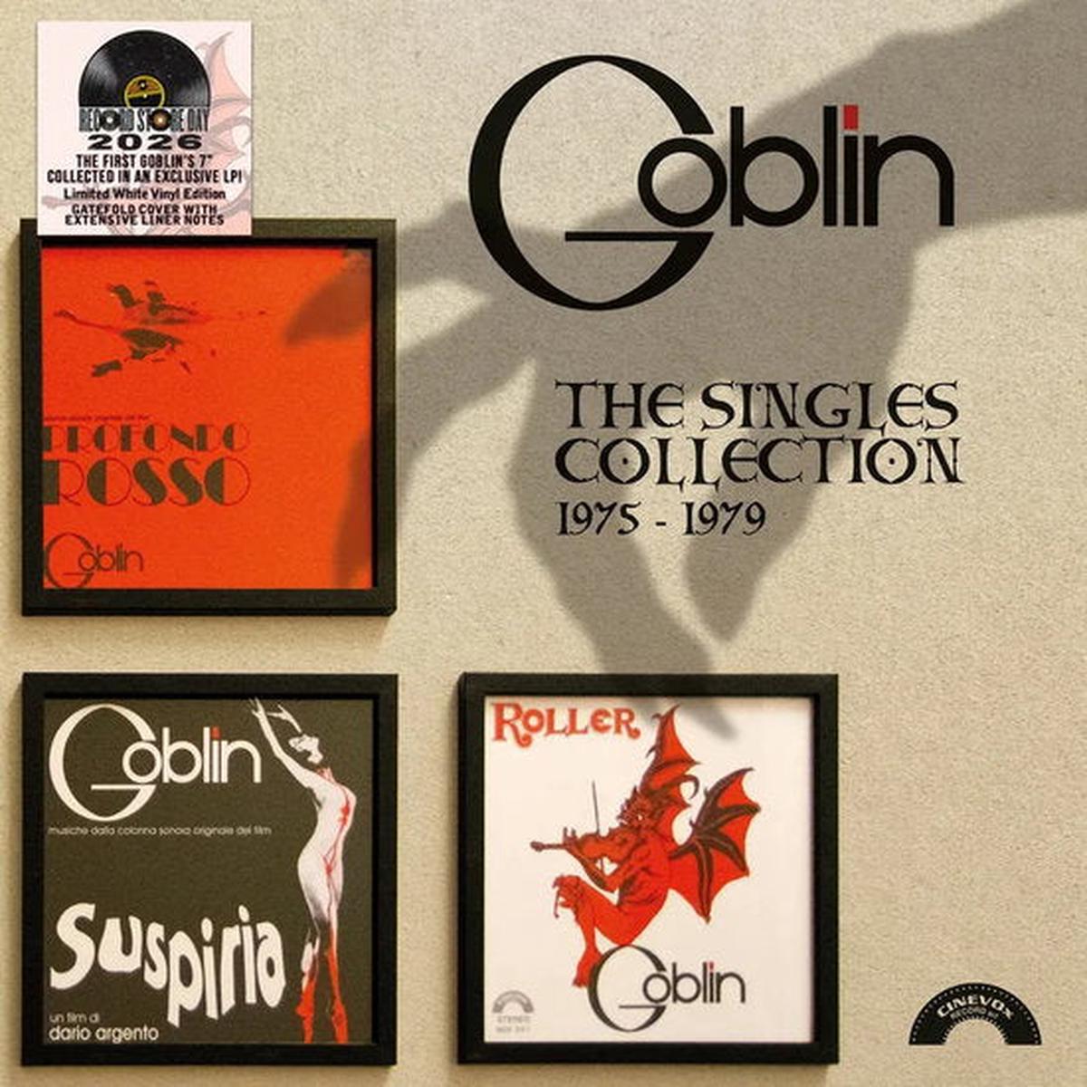 GOBLIN – SINGLES COLLECTION 1975-1979: WHITE – LP