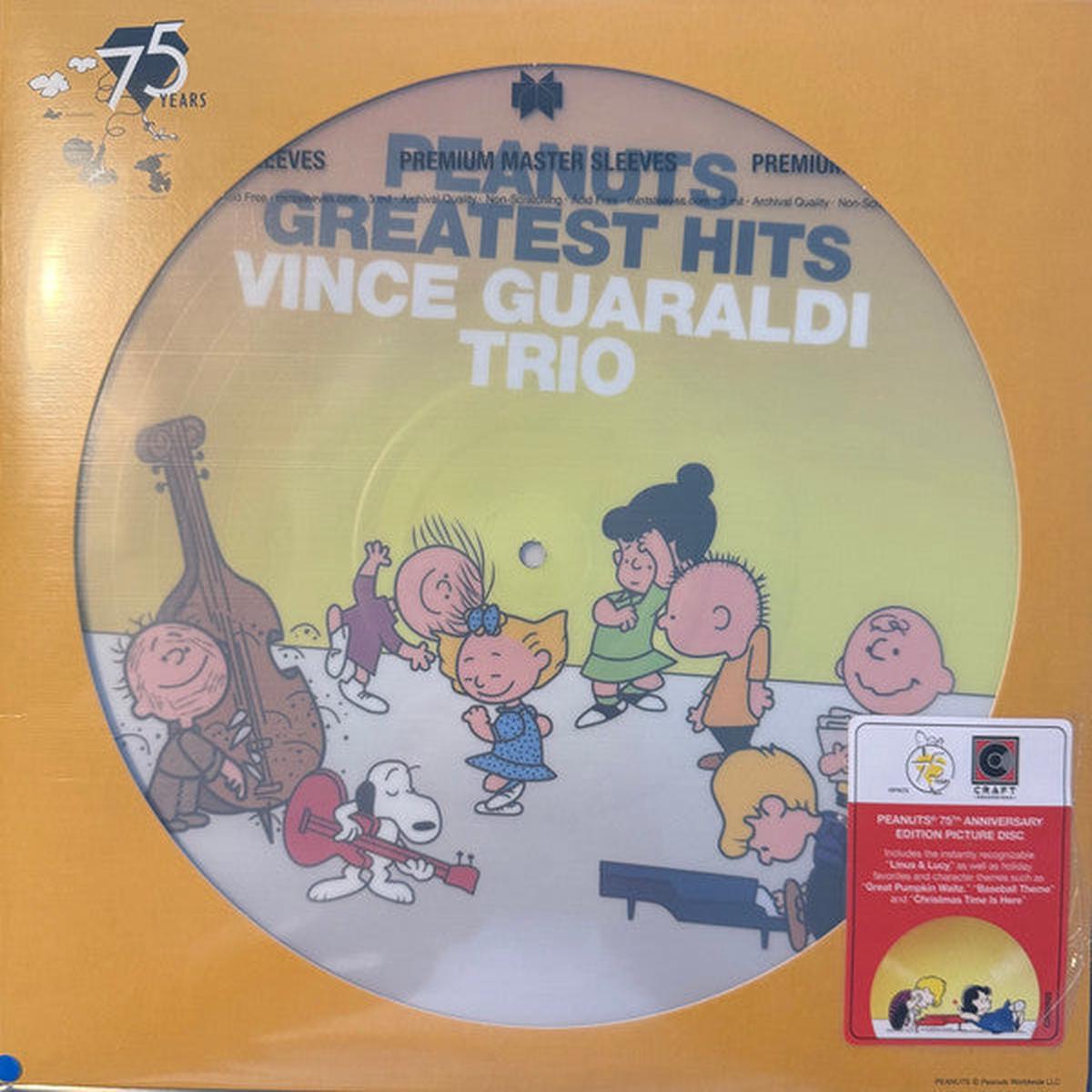 GUARALDI, VINCE – PEANUTS GREATEST HITS : PICTURE DISC – LP