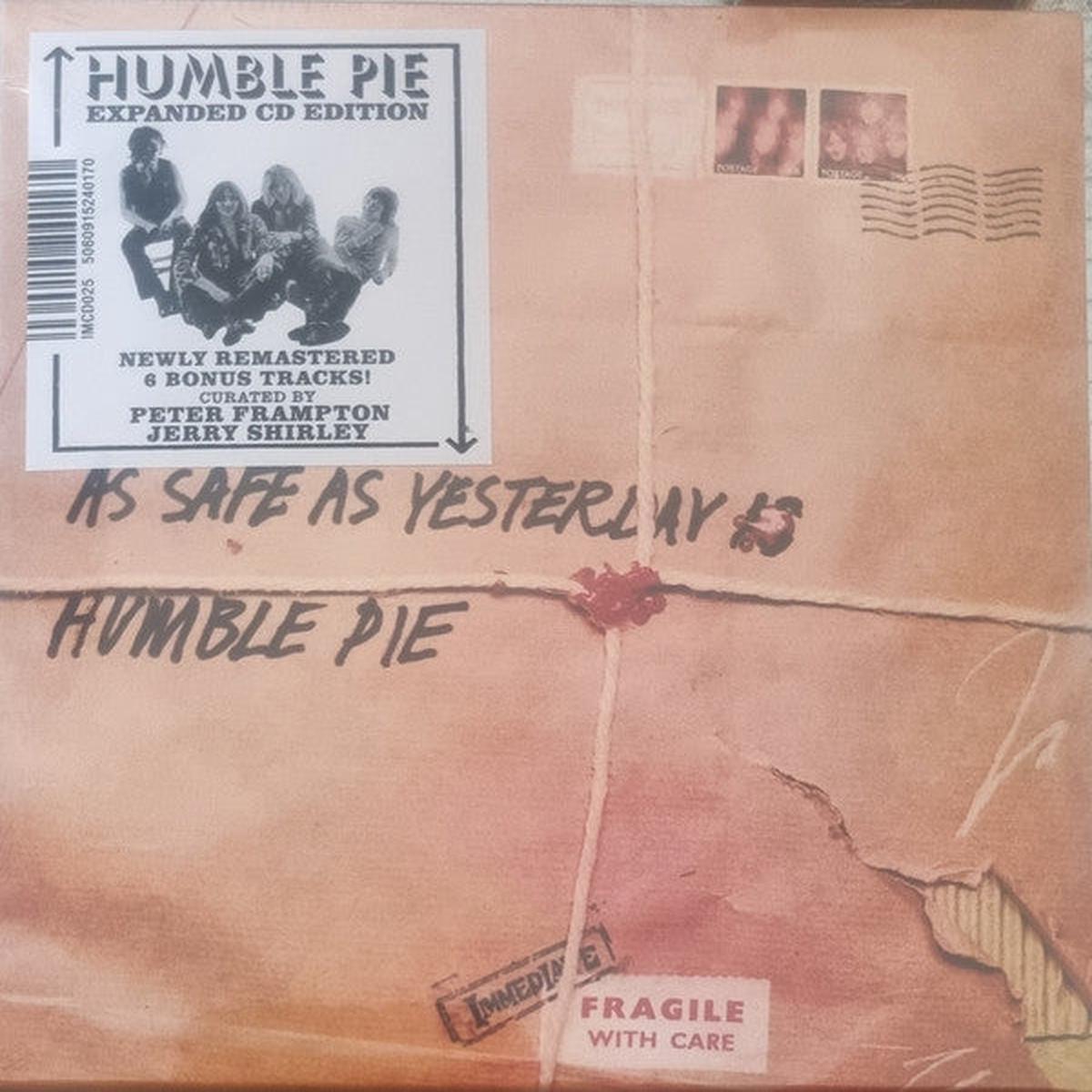 HUMBLE PIE – AS SAFE AS YESTERDAY IS + 6 : REMASTERED – CD