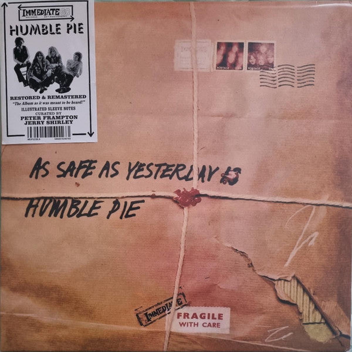 HUMBLE PIE – AS SAFE AS YESTERDAY IS : REMASTERED – LP