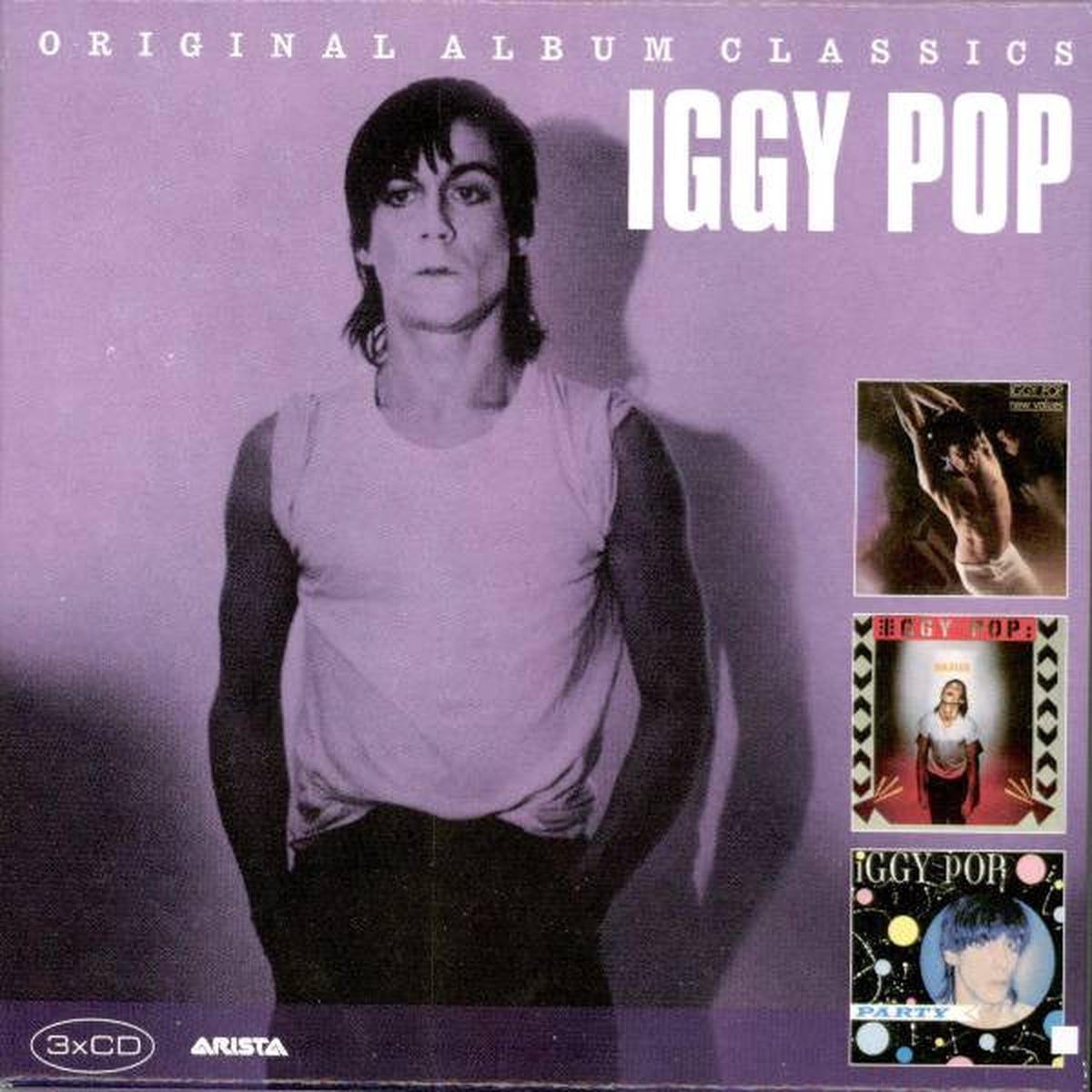 POP, IGGY – ORIGINAL ALBUM CLASSICS : 3CD SET – CD