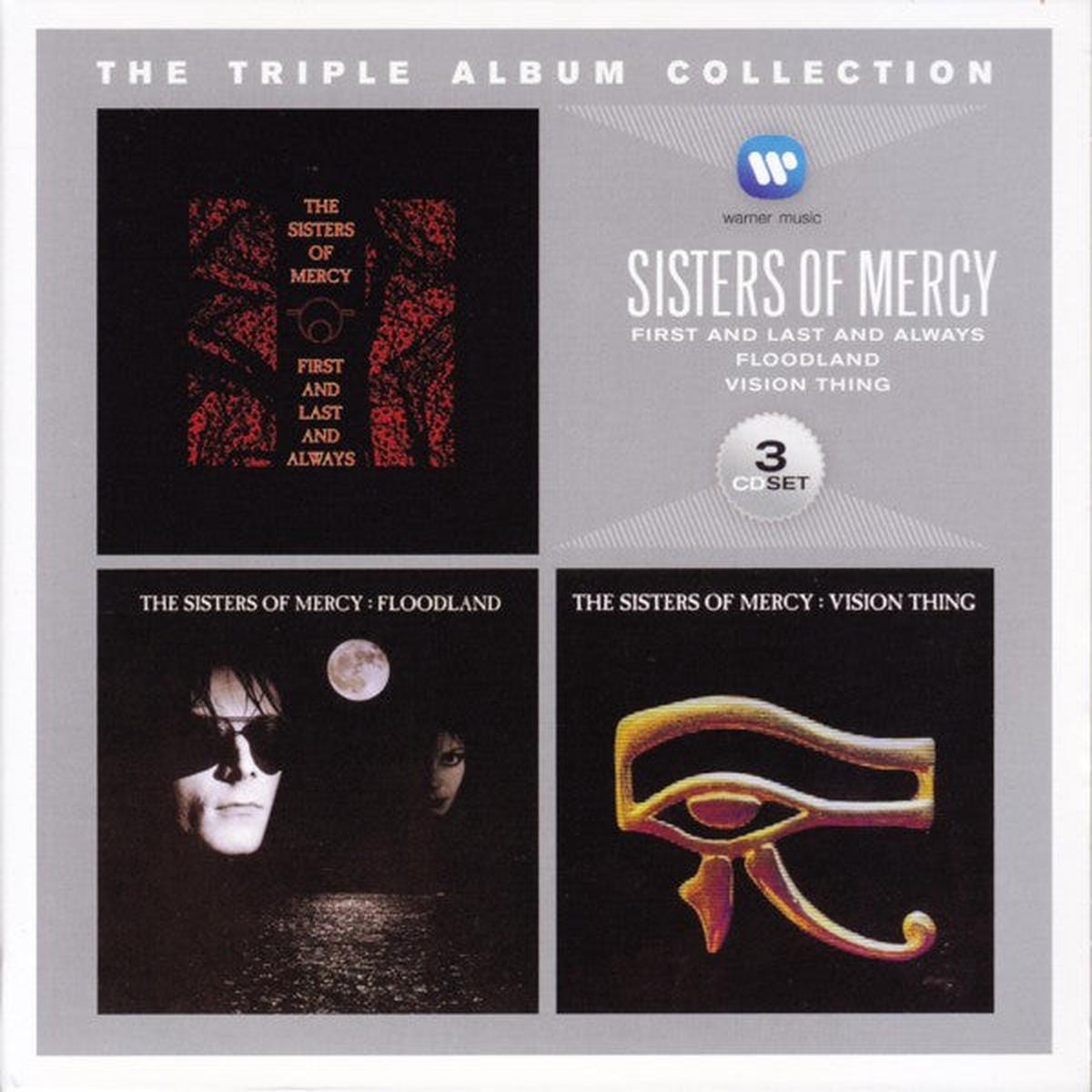 SISTERS OF MERCY – TRIPLE ALBUM COLLECTION : 3CD SET – CD
