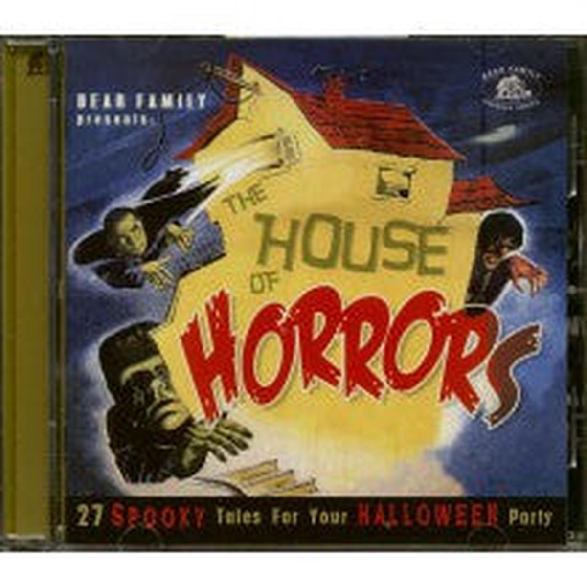VARIOUS – HOUSE OF HORRORS: 27 SPOOKY TALES FOR / – CD
