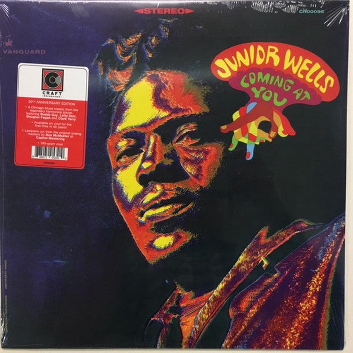 WELLS, JUNIOR – COMING AT YOU : 50TH ANN. ALL ANALOGUE – LP