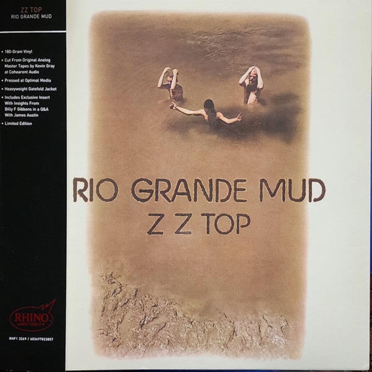 ZZ TOP – RIO GRANDE MUD : RHINO HIGH FIDELITY – LP