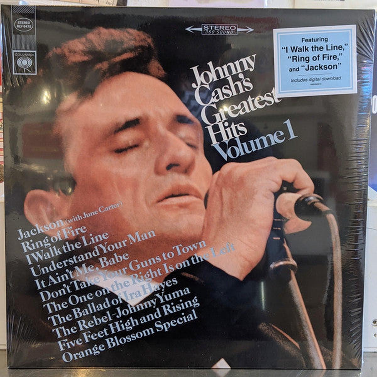 CASH, JOHNNY – GREATEST HITS VOLUME 1 – LP