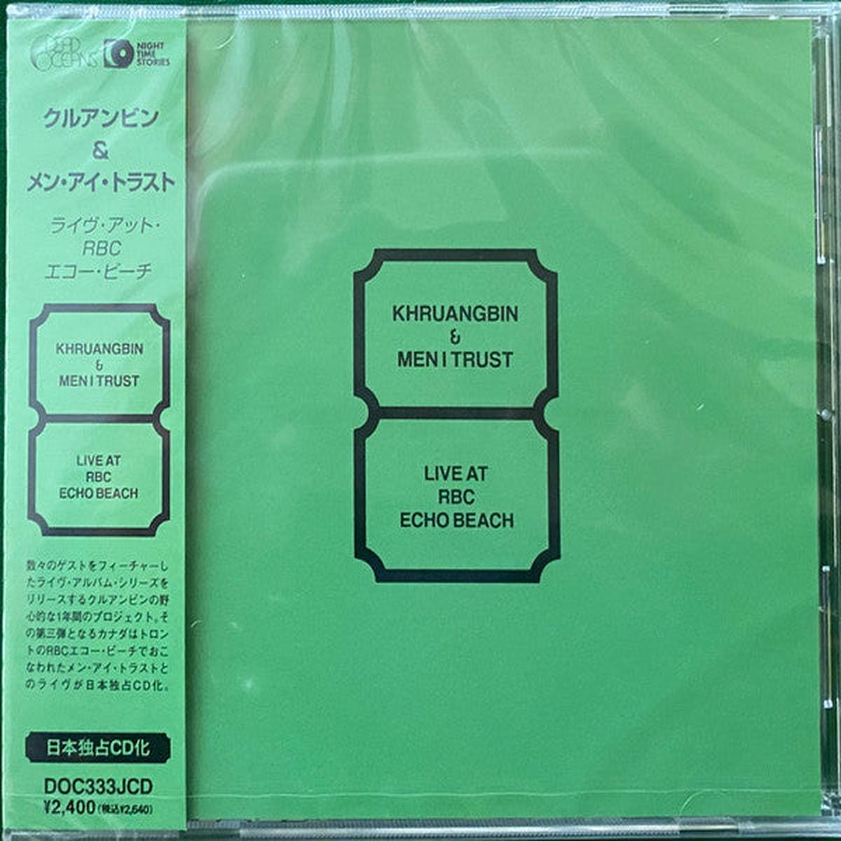 KHRUANGBIN / MEN I TRUST – LIVE AT RCB ECHO BEACH – CD
