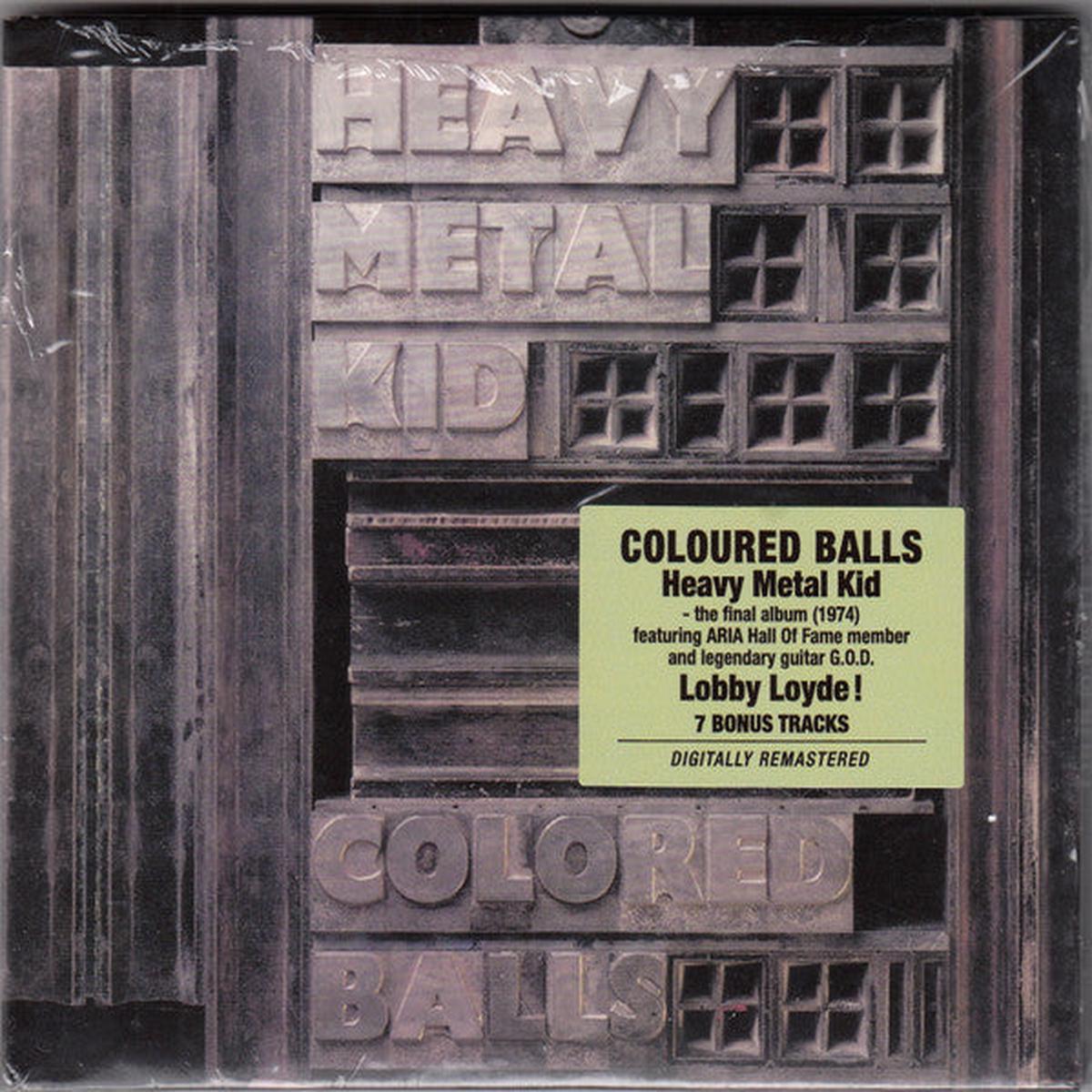 LOYDE, LOBBY & COLOURED BALLS – HEAVY METAL KID + 7 : REMASTERED – CD