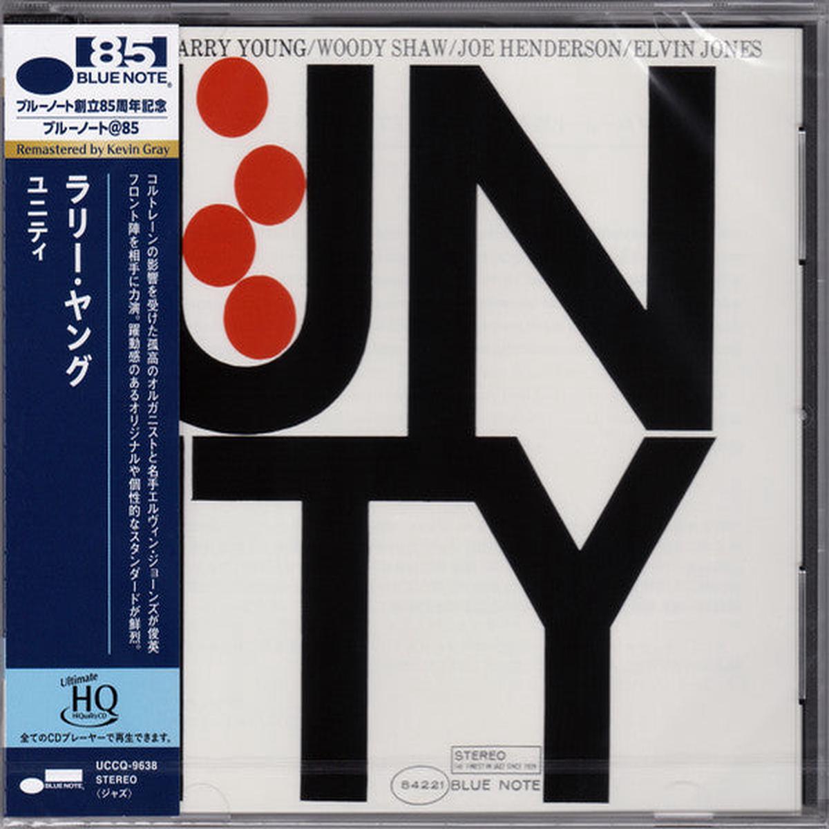 YOUNG, LARRY – UNITY : UHQCD KEVIN GRAY REMASTER – CD